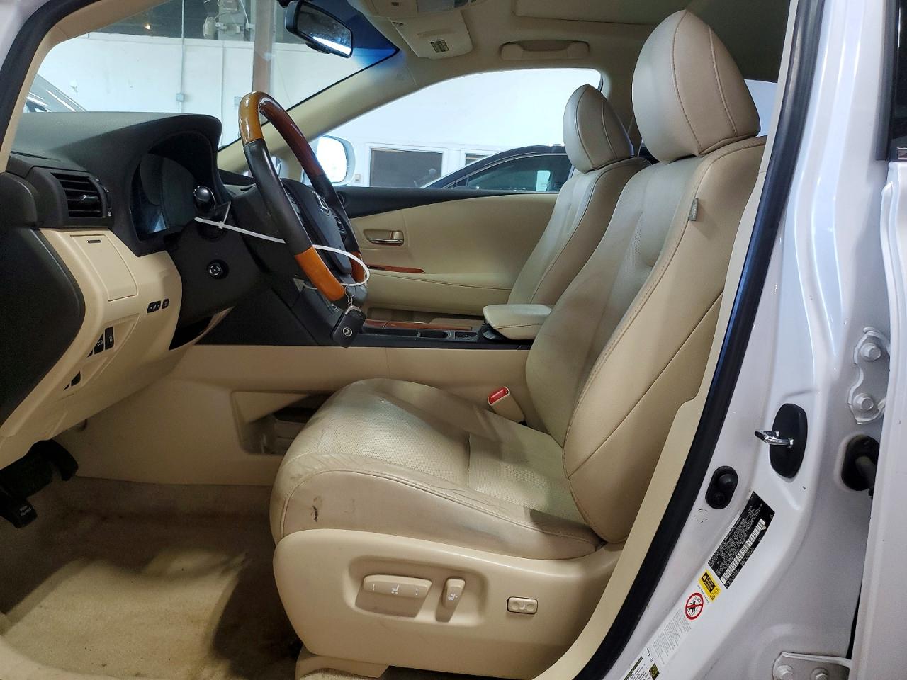 2011 Lexus Rx 350 White vin: 2T2BK1BA9BC110502