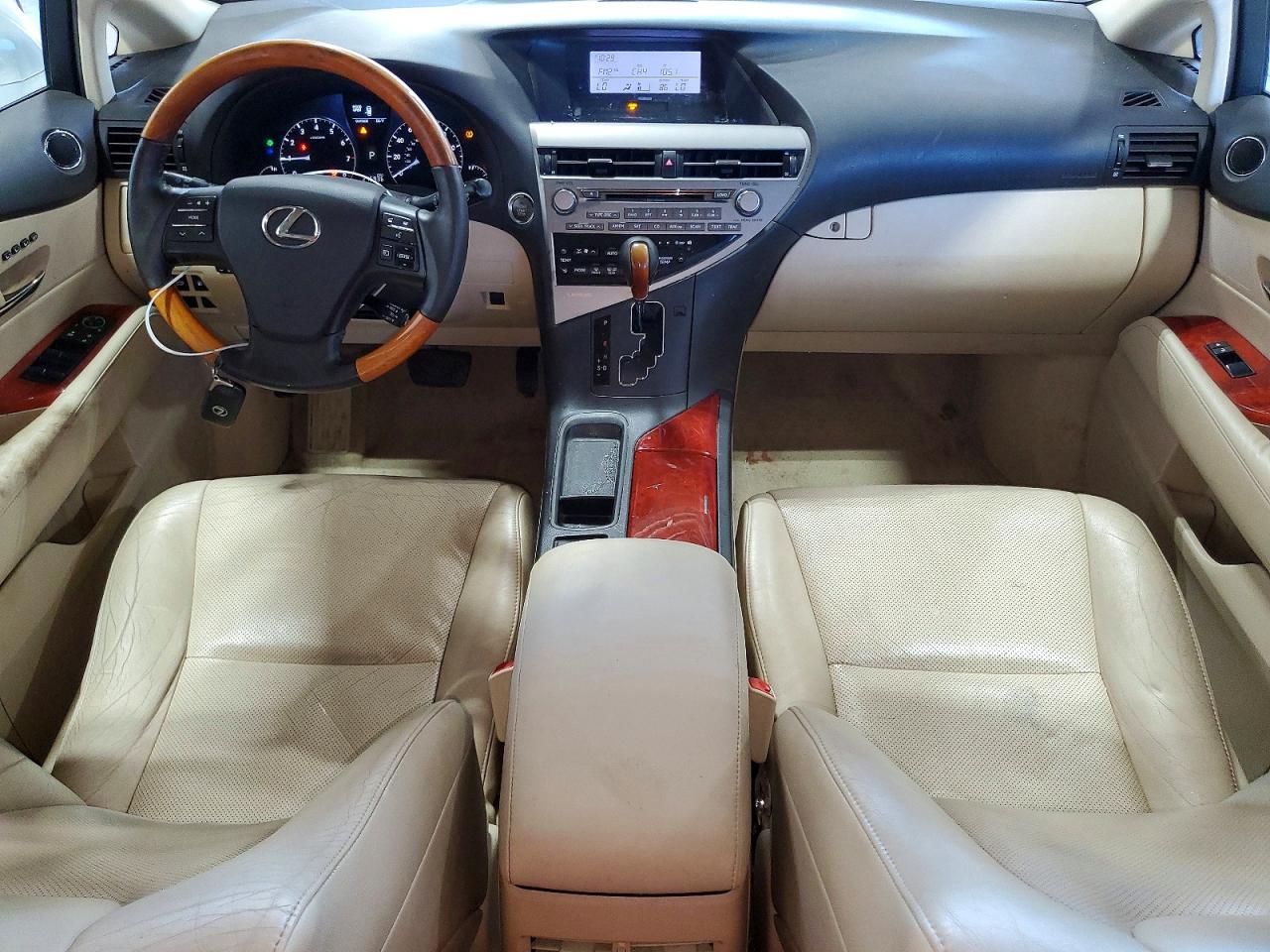 2011 Lexus Rx 350 White vin: 2T2BK1BA9BC110502