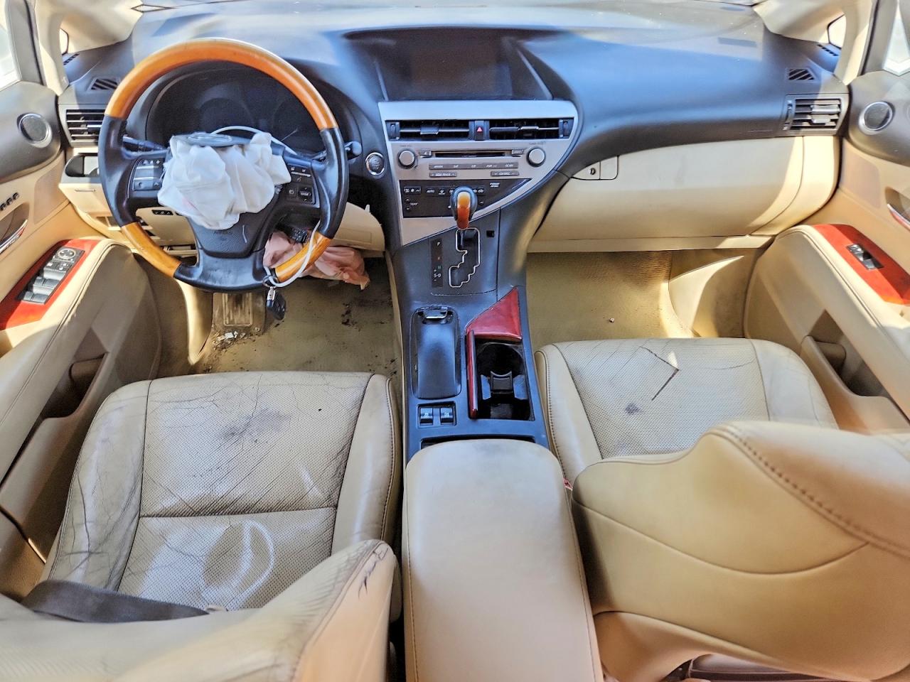 2011 Lexus Rx 350 Белый vin: 2T2BK1BA9BC112301
