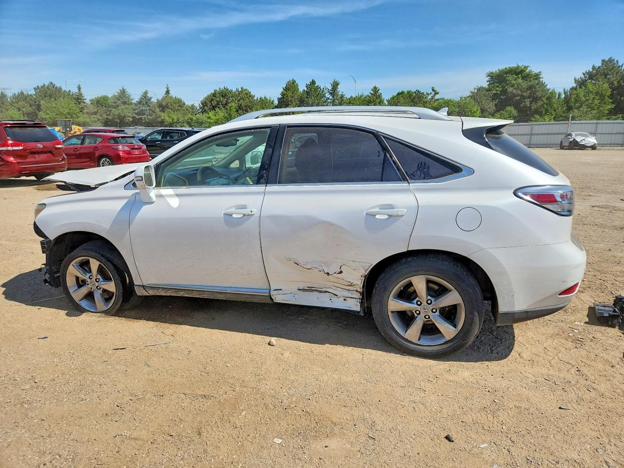 2011 Lexus Rx 350 Белый vin: 2T2BK1BA9BC112301