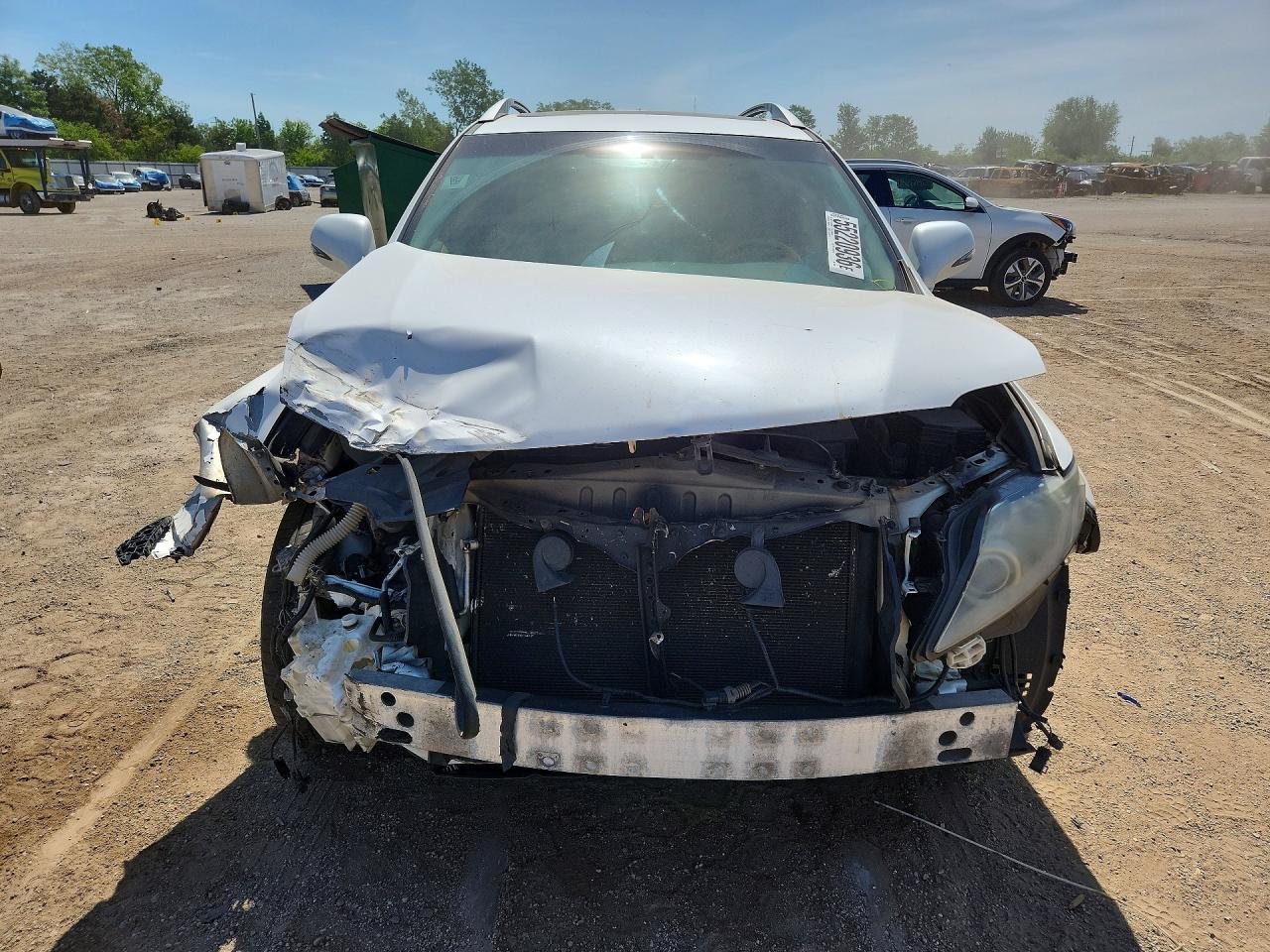 2011 Lexus Rx 350 Белый vin: 2T2BK1BA9BC112301