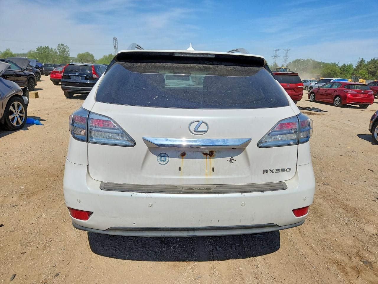 2011 Lexus Rx 350 Белый vin: 2T2BK1BA9BC112301