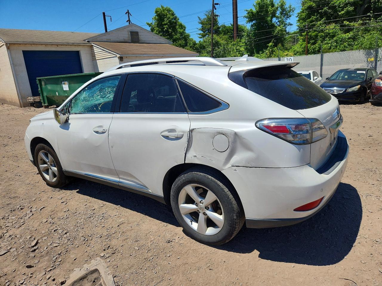 2011 Lexus Rx 350 White vin: 2T2BK1BA9BC117210