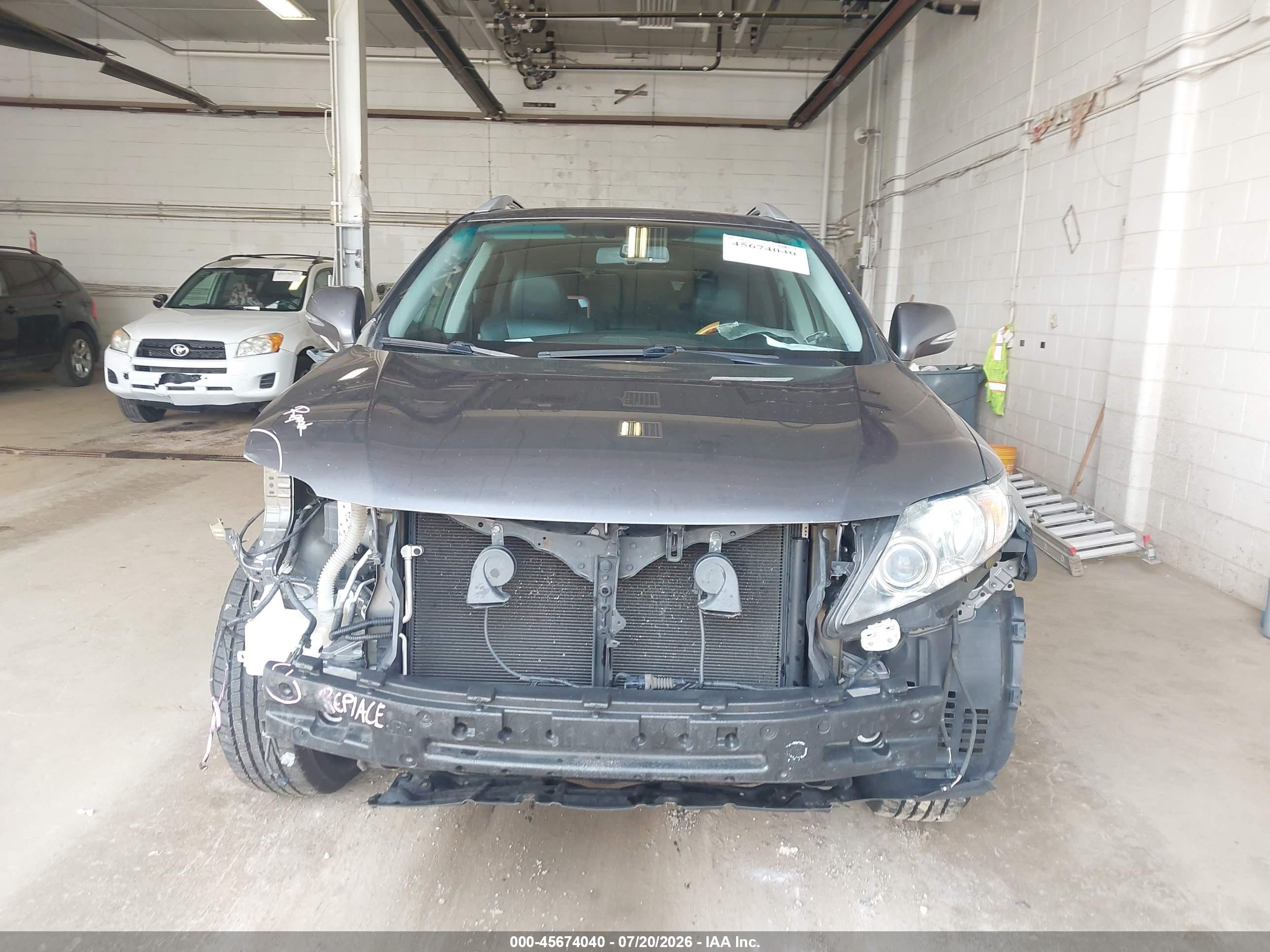 2012 Lexus Rx 350   Gray vin: 2T2BK1BA9CC135224