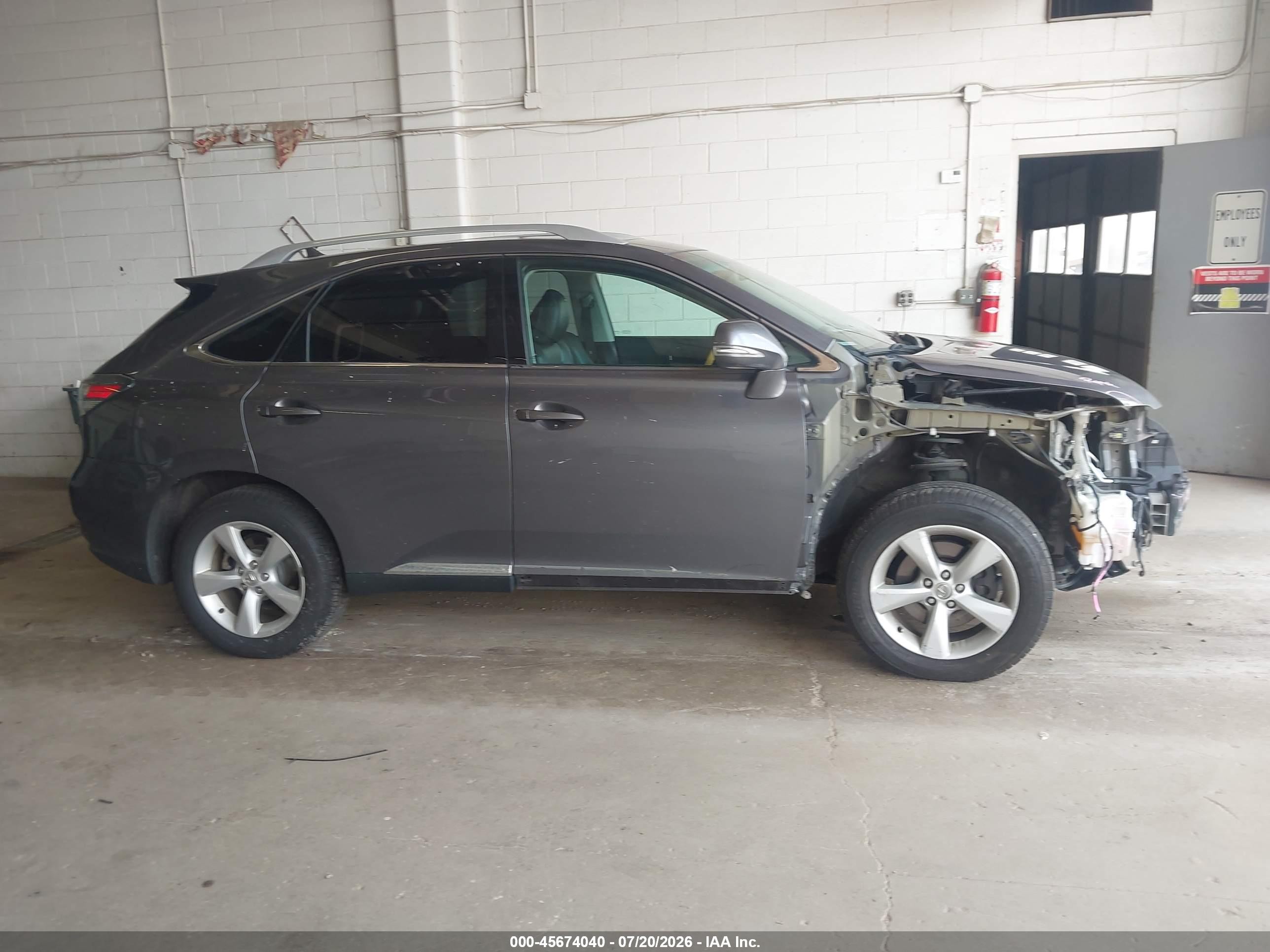 2012 Lexus Rx 350   Gray vin: 2T2BK1BA9CC135224