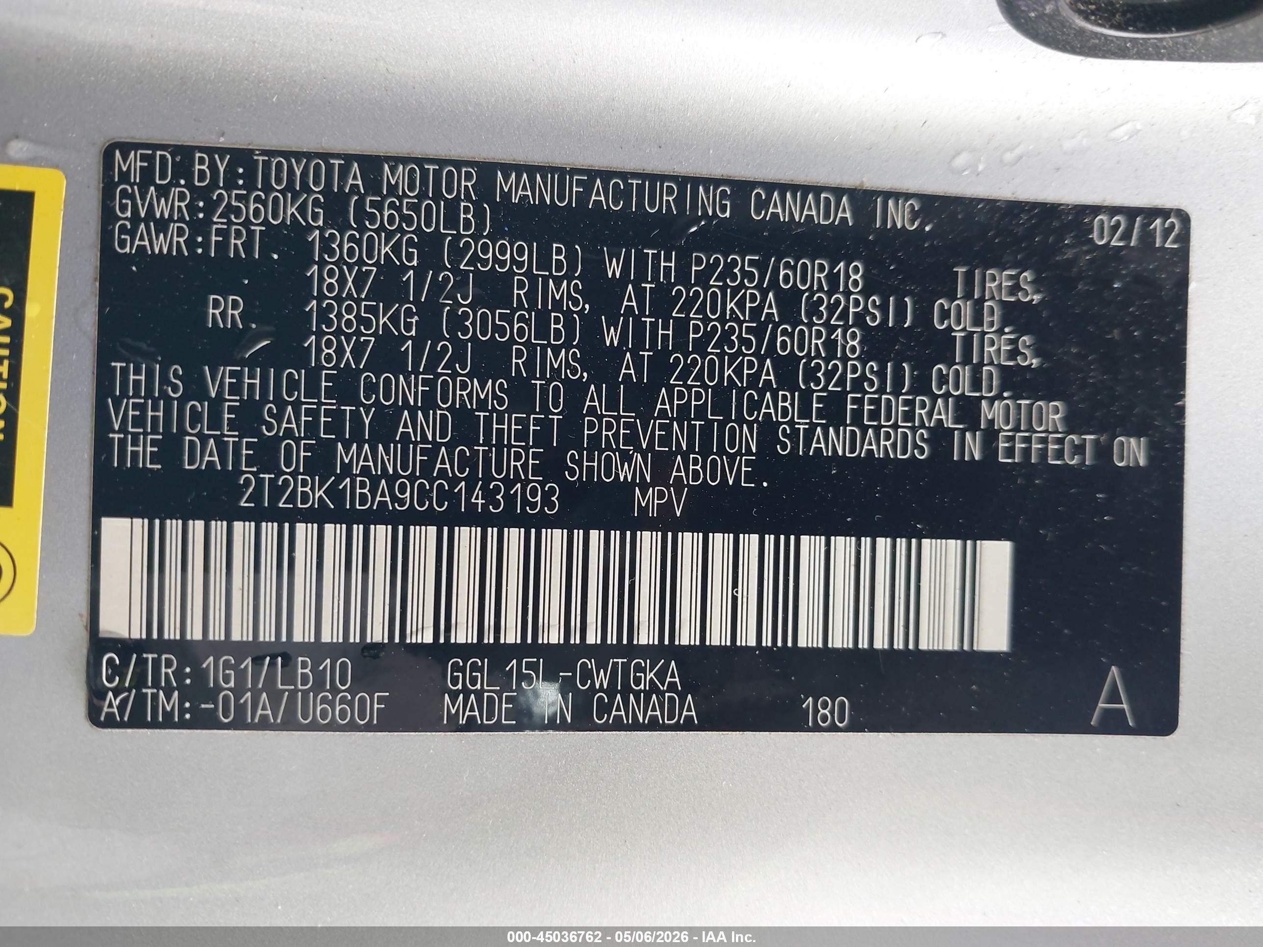 2012 Lexus Rx 350   Silver vin: 2T2BK1BA9CC143193