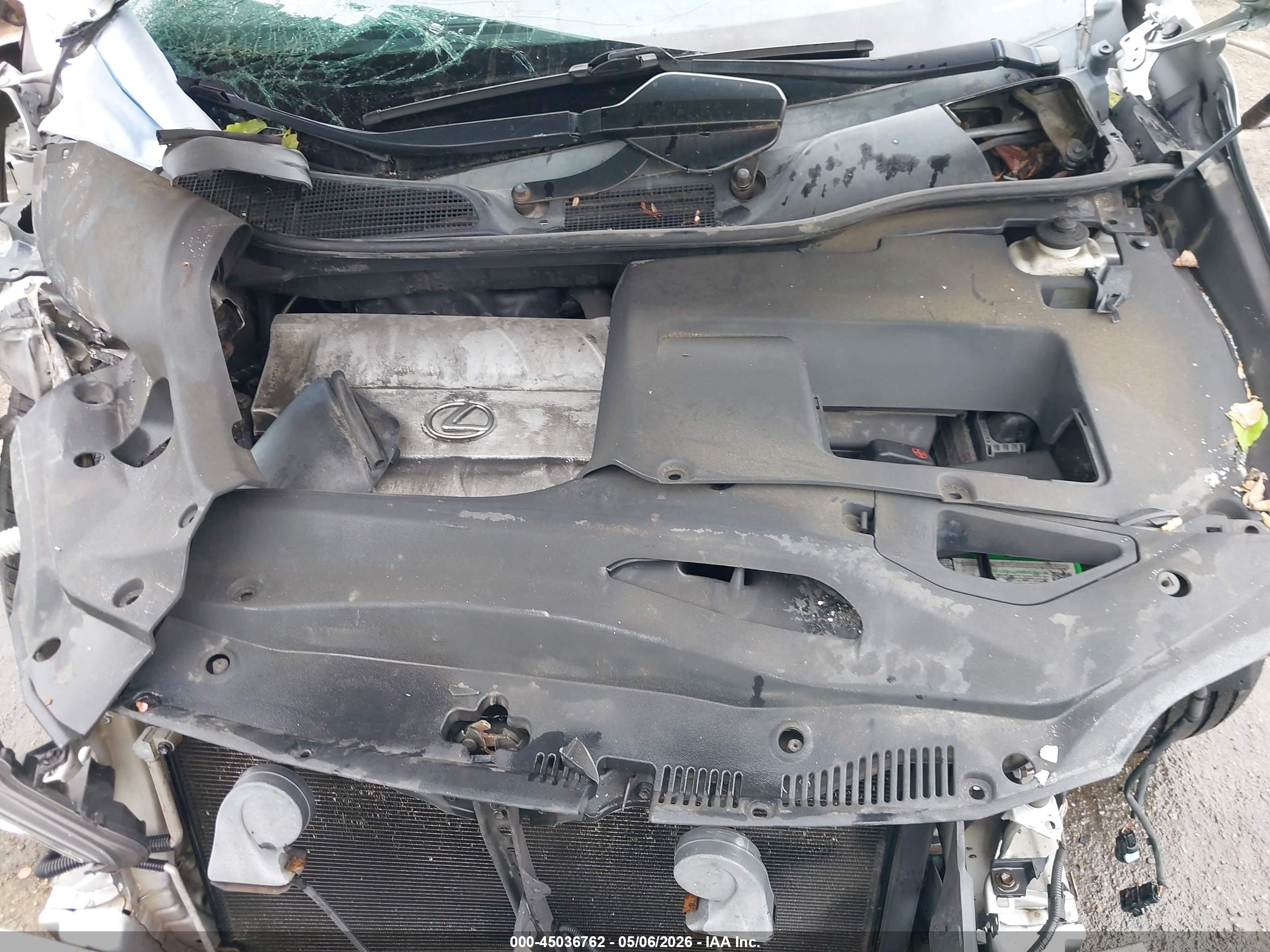 2012 Lexus Rx 350   Silver vin: 2T2BK1BA9CC143193