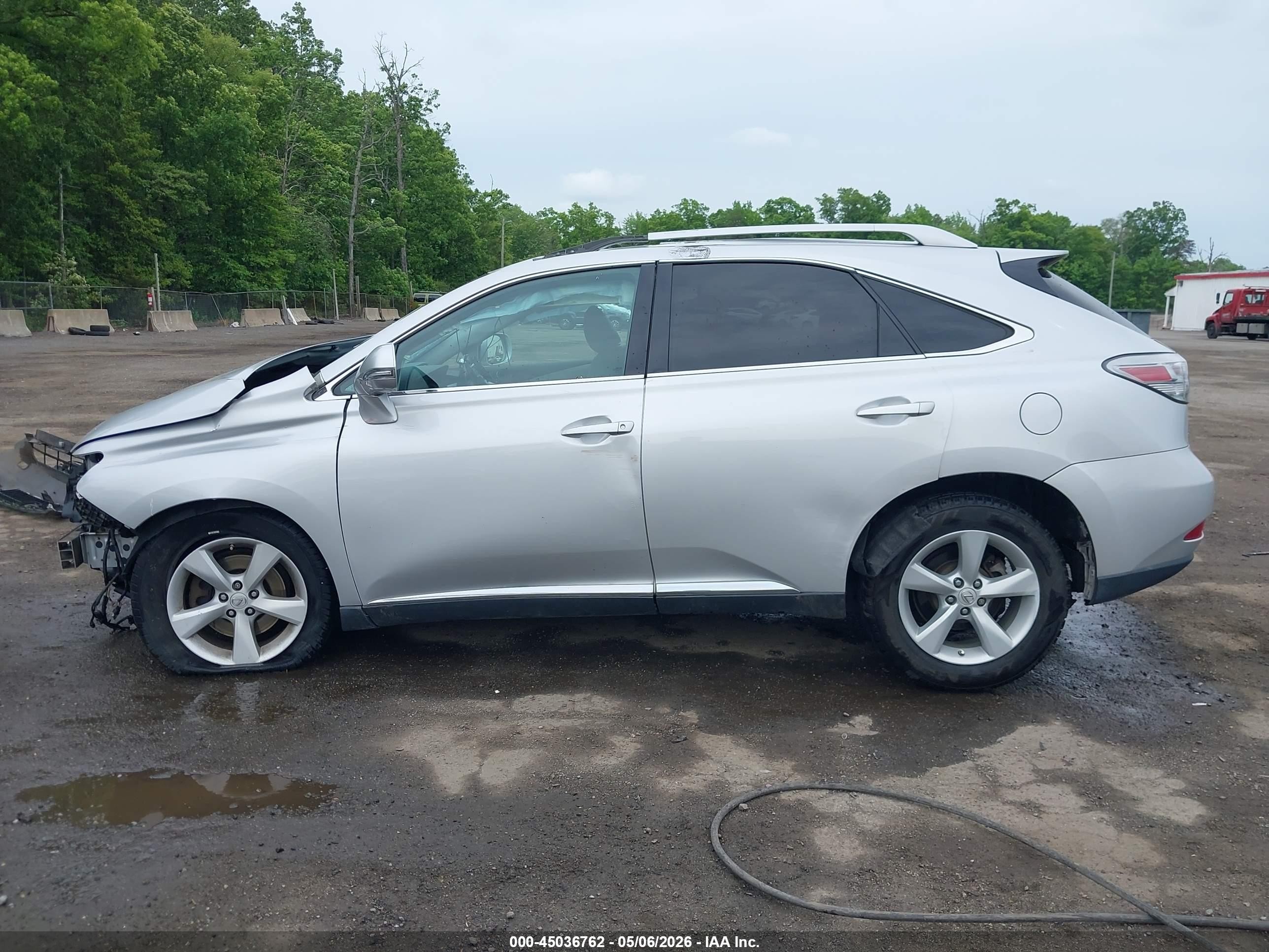 2012 Lexus Rx 350   Silver vin: 2T2BK1BA9CC143193