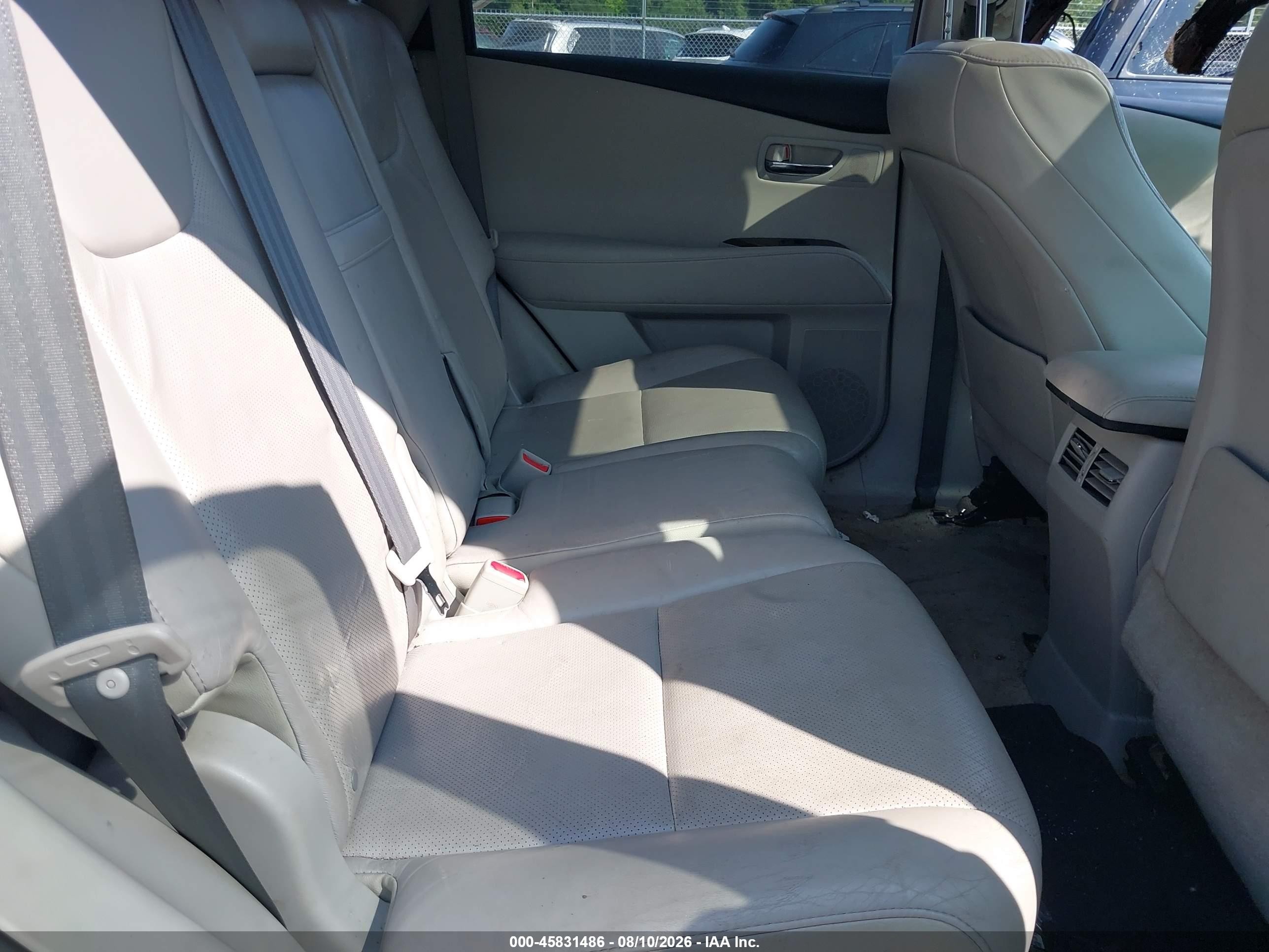 2012 Lexus Rx 350 White vin: 2T2BK1BA9CC148958