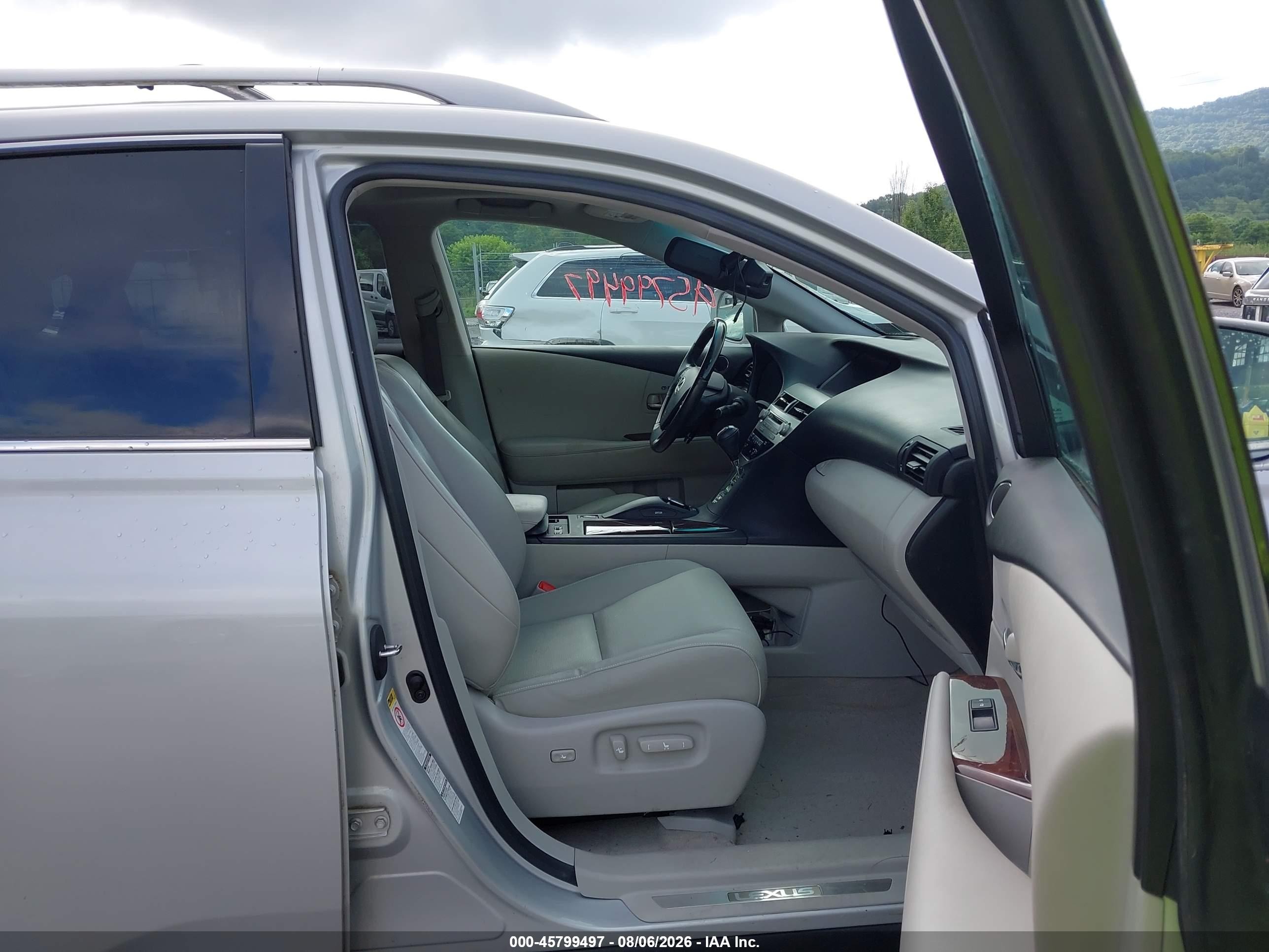 2012 Lexus Rx 350   Silver vin: 2T2BK1BA9CC149432