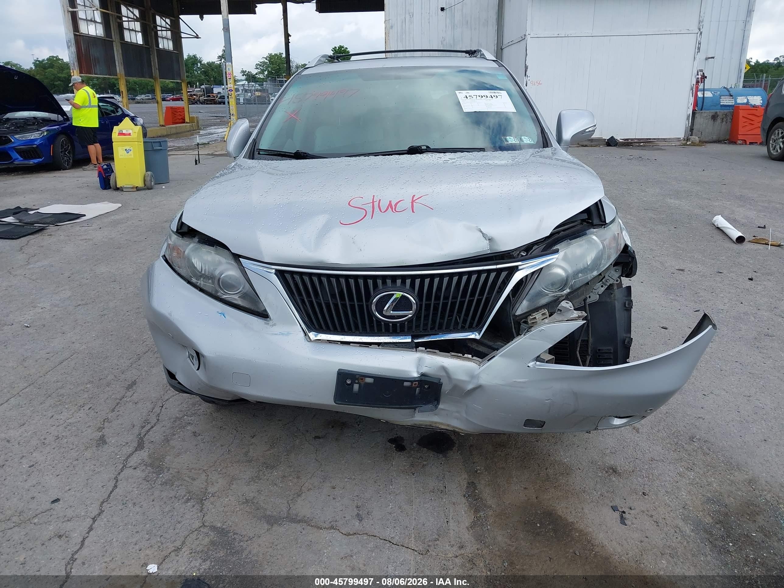 2012 Lexus Rx 350   Silver vin: 2T2BK1BA9CC149432