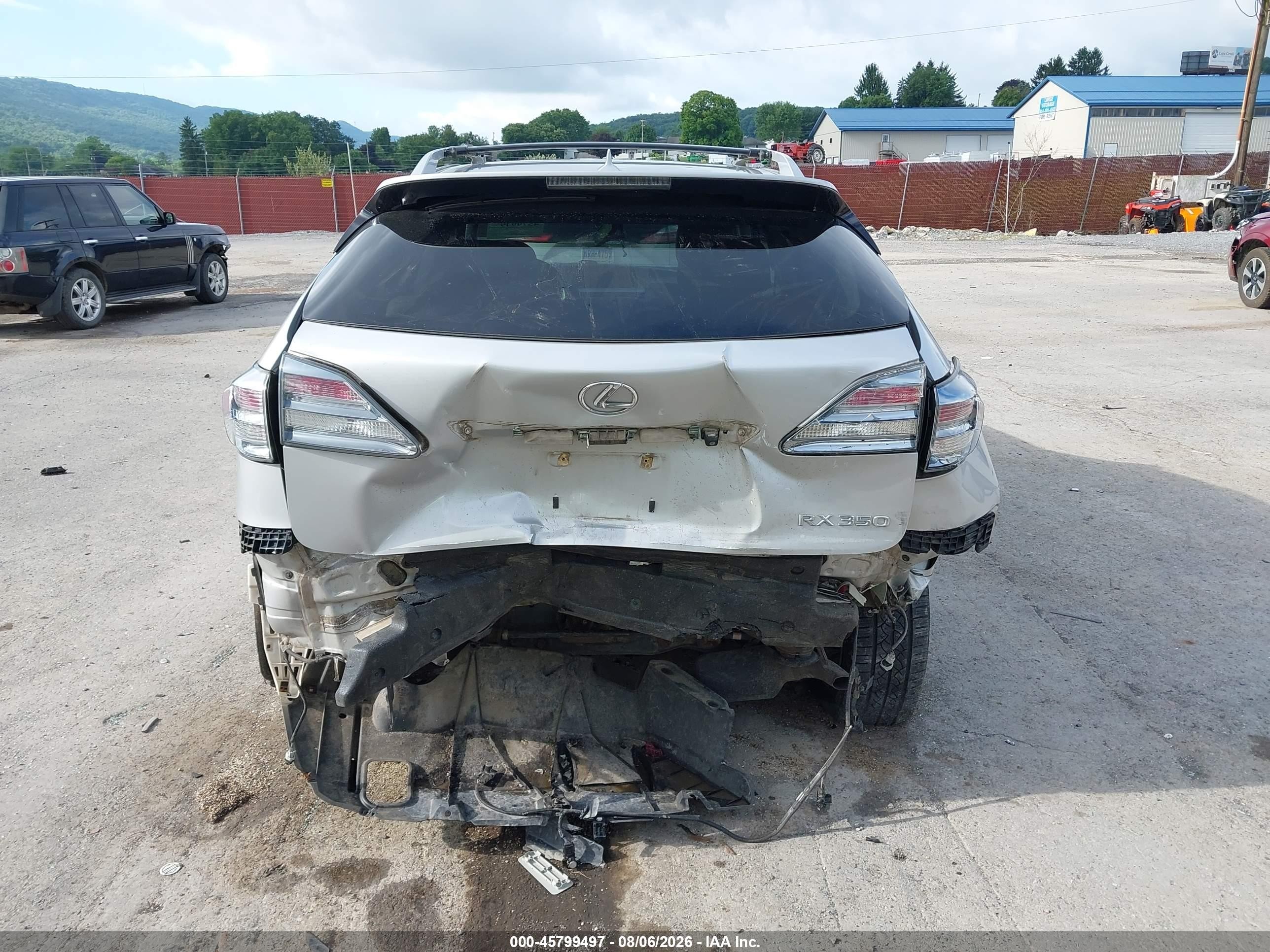 2012 Lexus Rx 350   Silver vin: 2T2BK1BA9CC149432