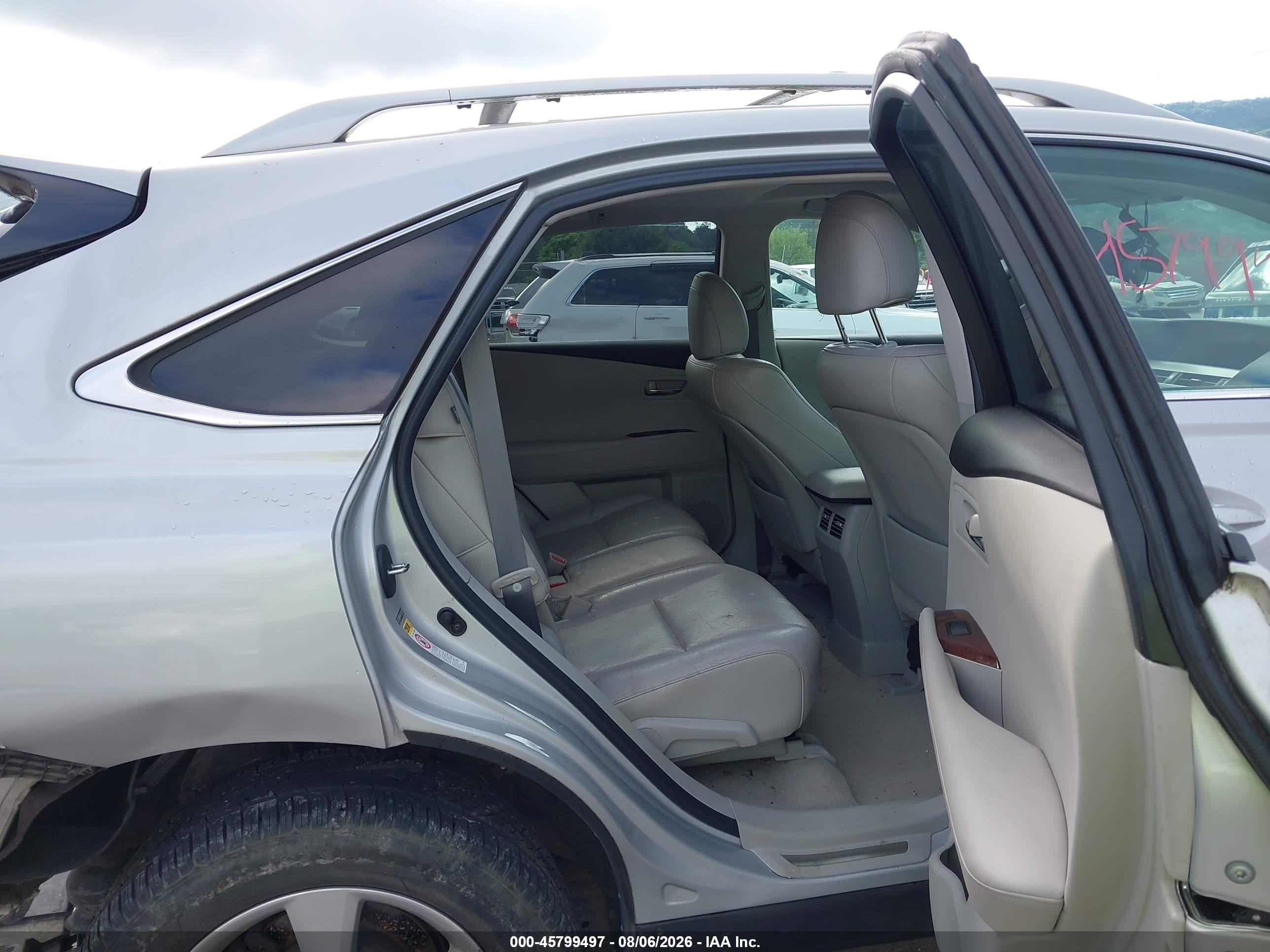 2012 Lexus Rx 350   Silver vin: 2T2BK1BA9CC149432