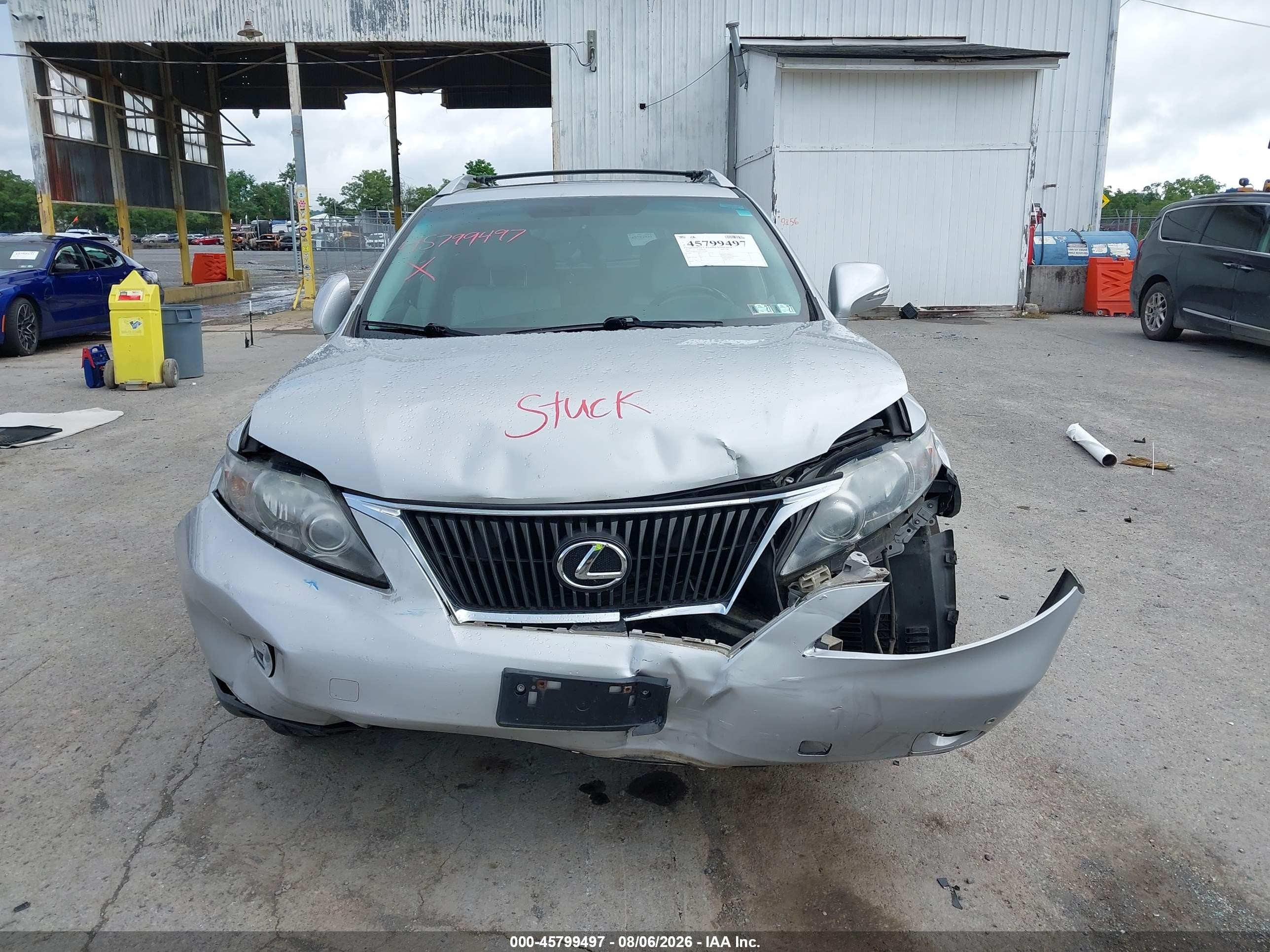 2012 Lexus Rx 350   Silver vin: 2T2BK1BA9CC149432