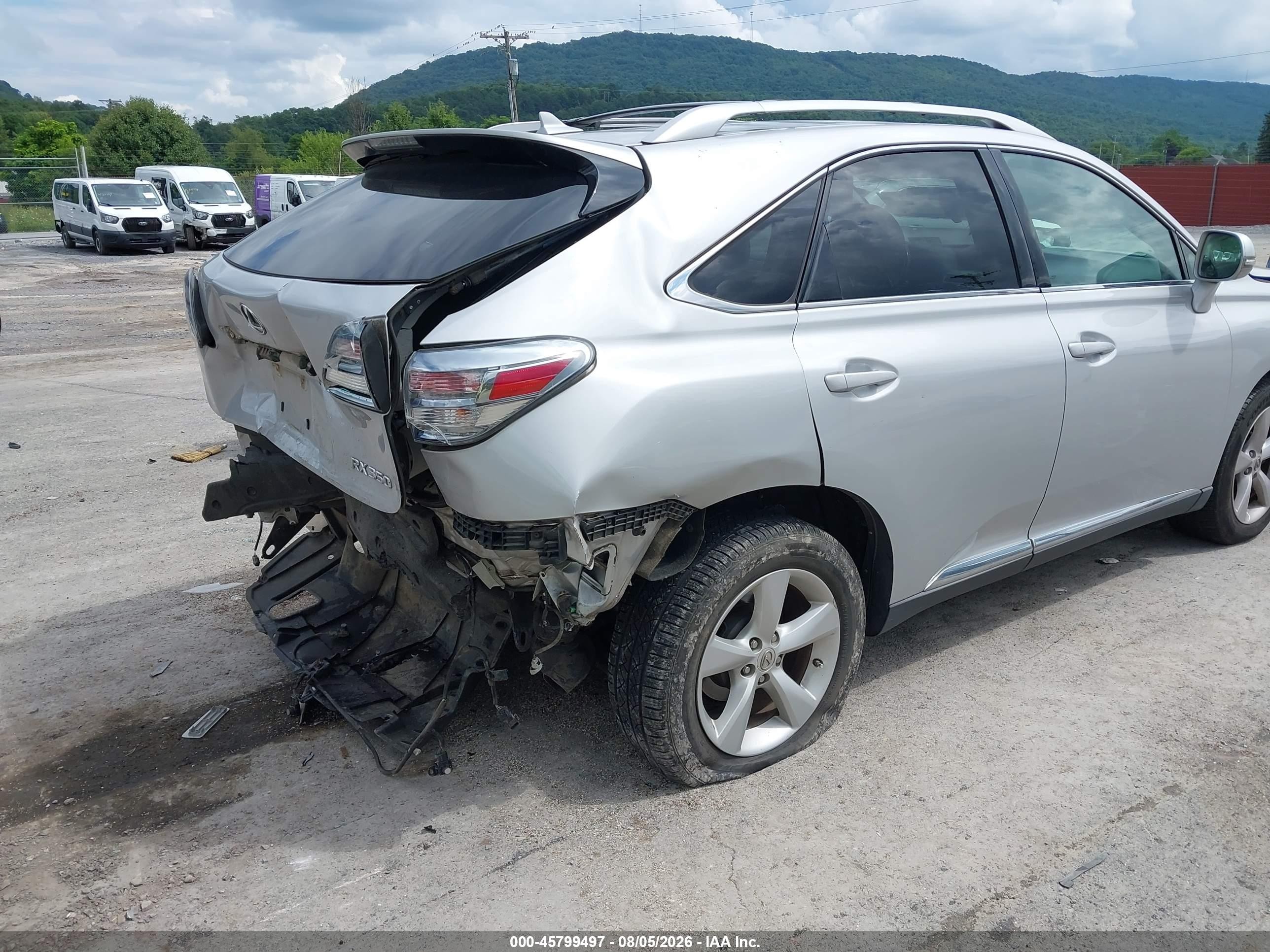 2012 Lexus Rx 350   Silver vin: 2T2BK1BA9CC149432