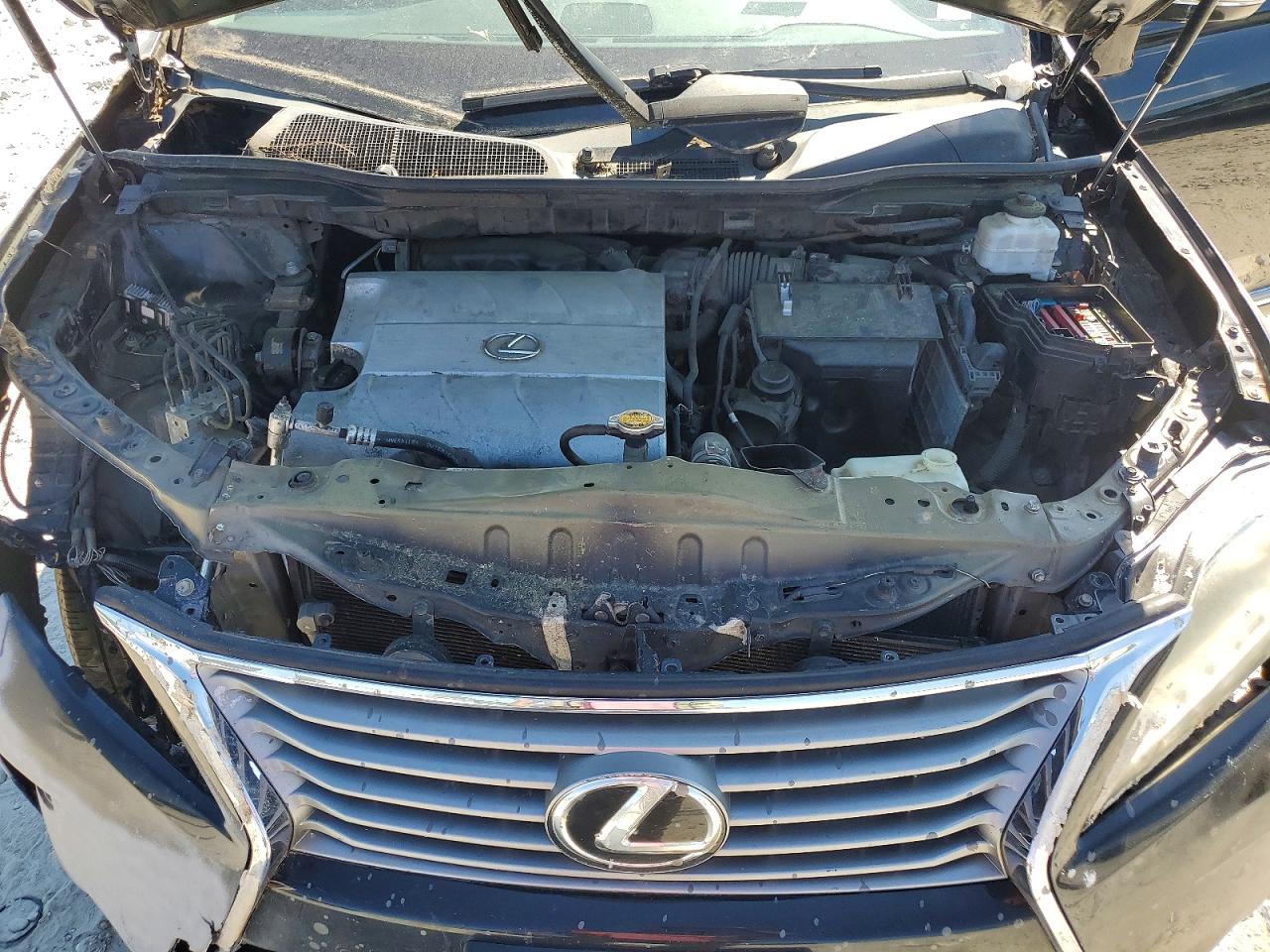 2013 Lexus Rx 350 Base Gray vin: 2T2BK1BA9DC162974