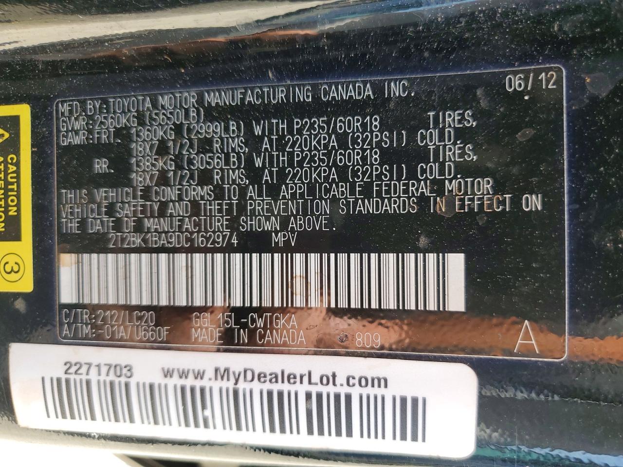 2013 Lexus Rx 350 Base Gray vin: 2T2BK1BA9DC162974