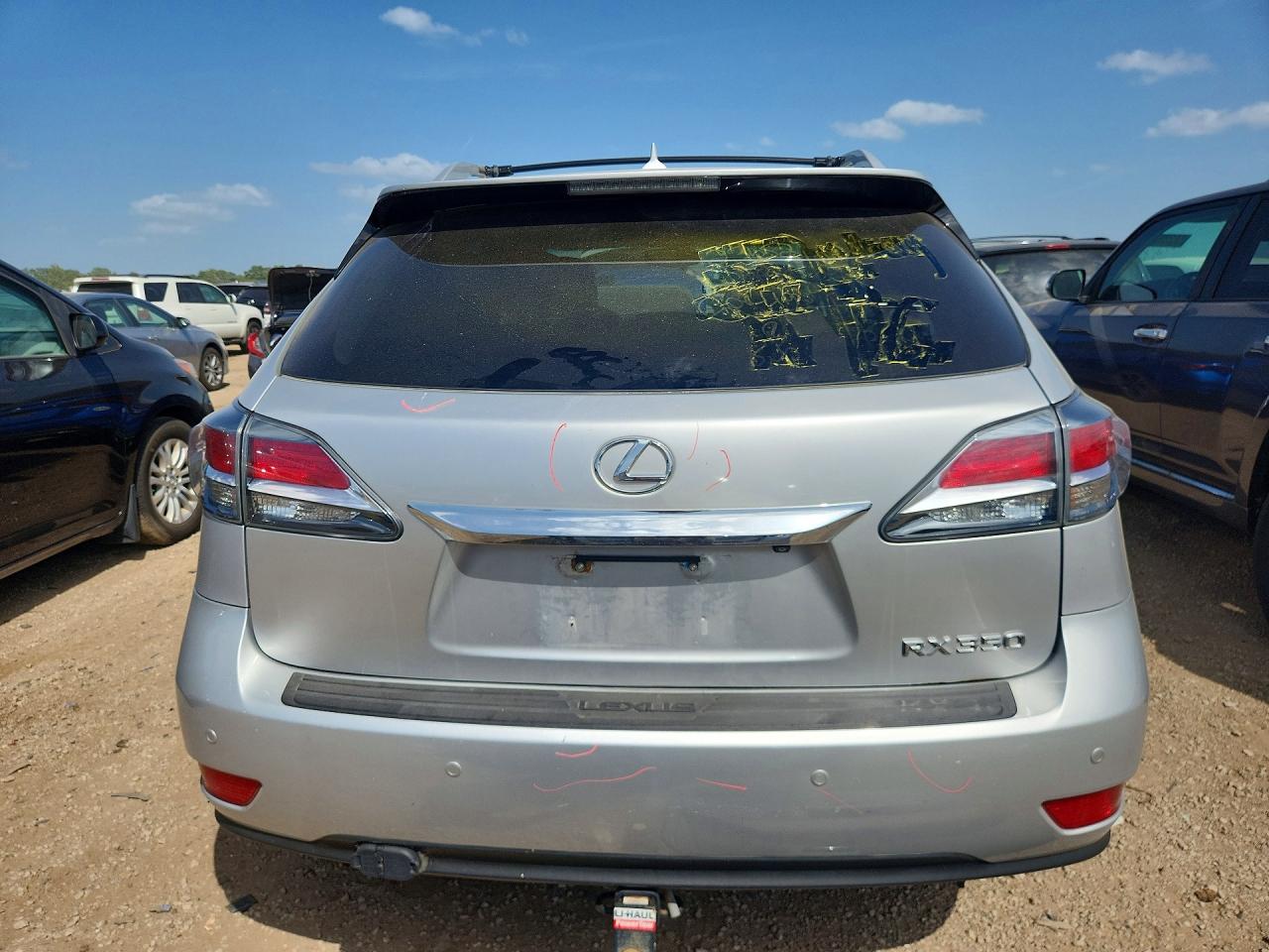 2013 Lexus Rx 350 Base Silver vin: 2T2BK1BA9DC177605