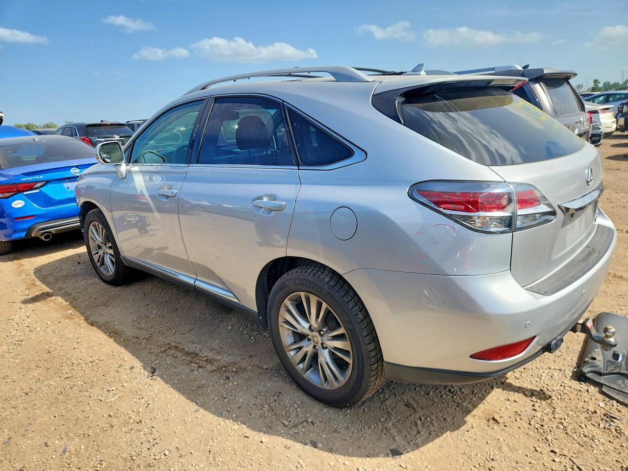 2013 Lexus Rx 350 Base Silver vin: 2T2BK1BA9DC177605