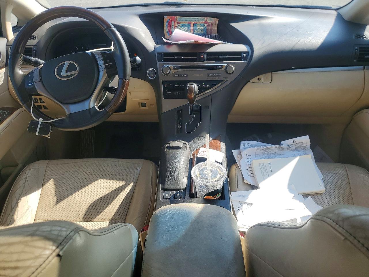 2013 Lexus Rx 350 Base Серый vin: 2T2BK1BA9DC179810