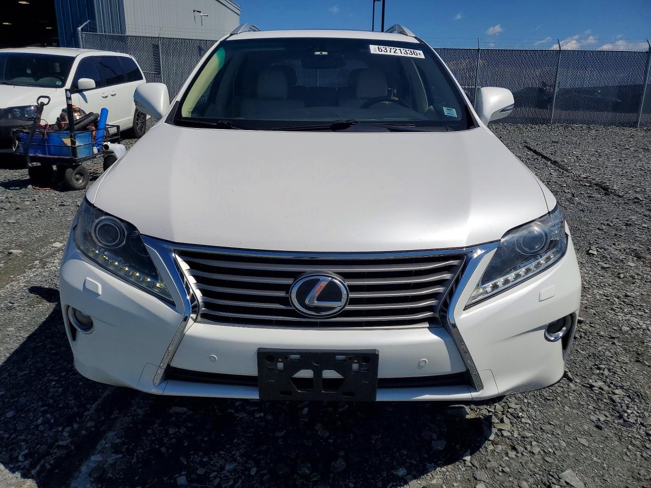2013 Lexus Rx 350 Base White vin: 2T2BK1BA9DC180326