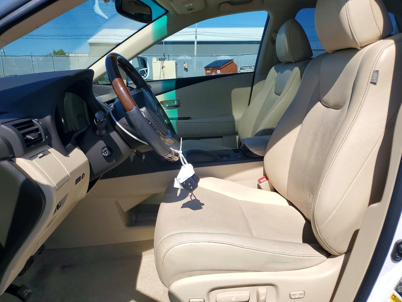 2013 Lexus Rx 350 Base White vin: 2T2BK1BA9DC180326