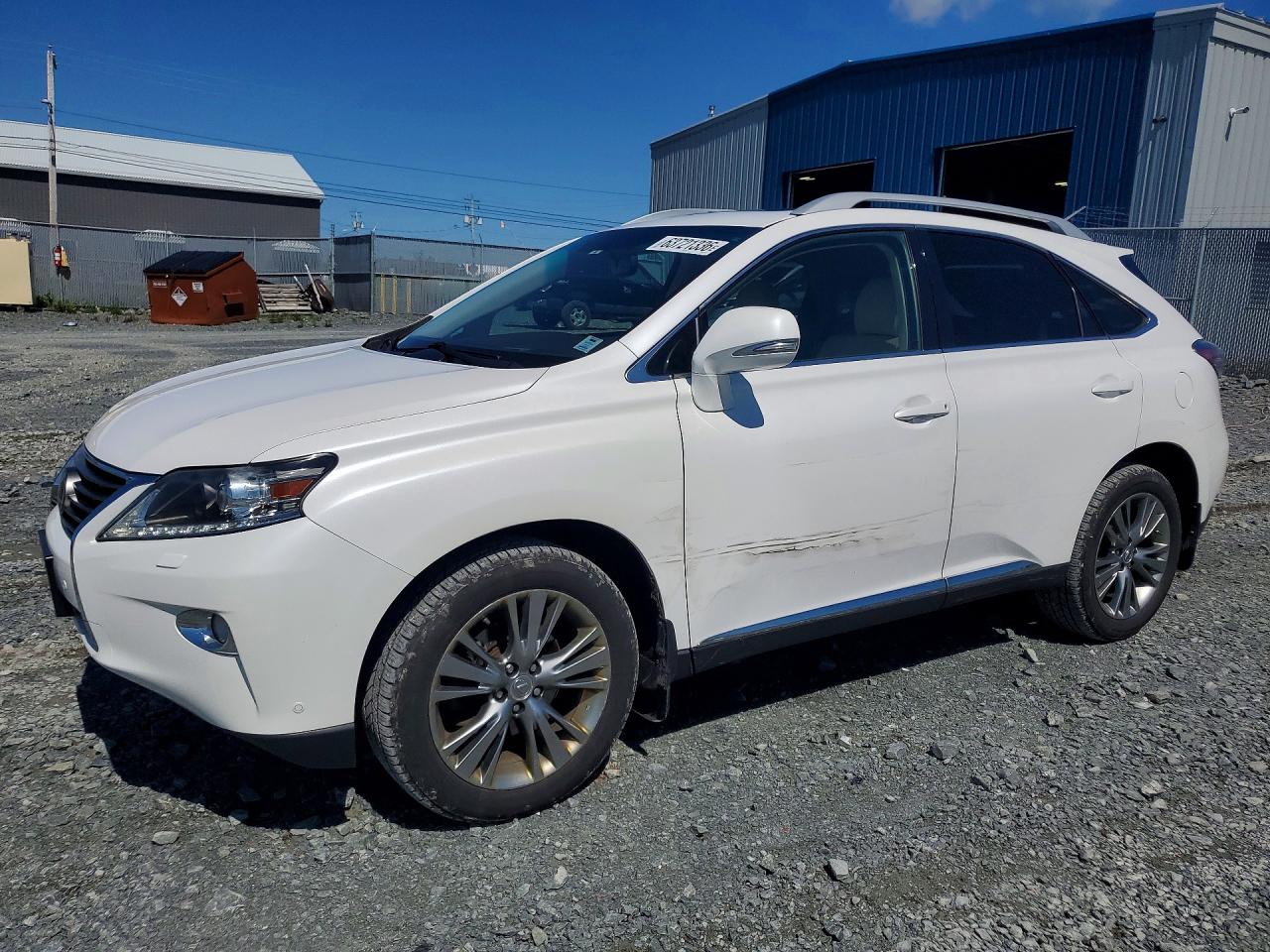 2013 Lexus Rx 350 Base White vin: 2T2BK1BA9DC180326