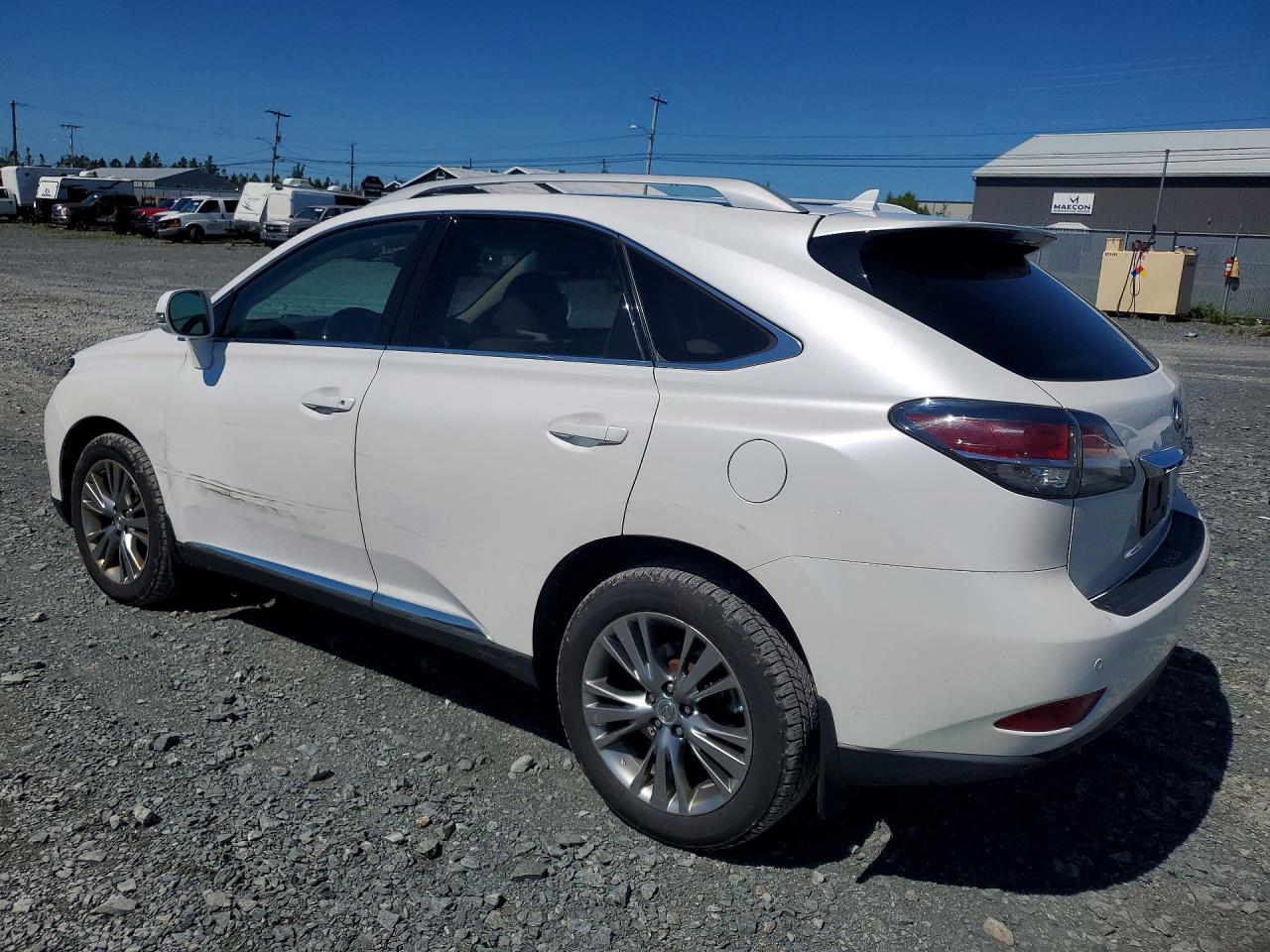 2013 Lexus Rx 350 Base White vin: 2T2BK1BA9DC180326