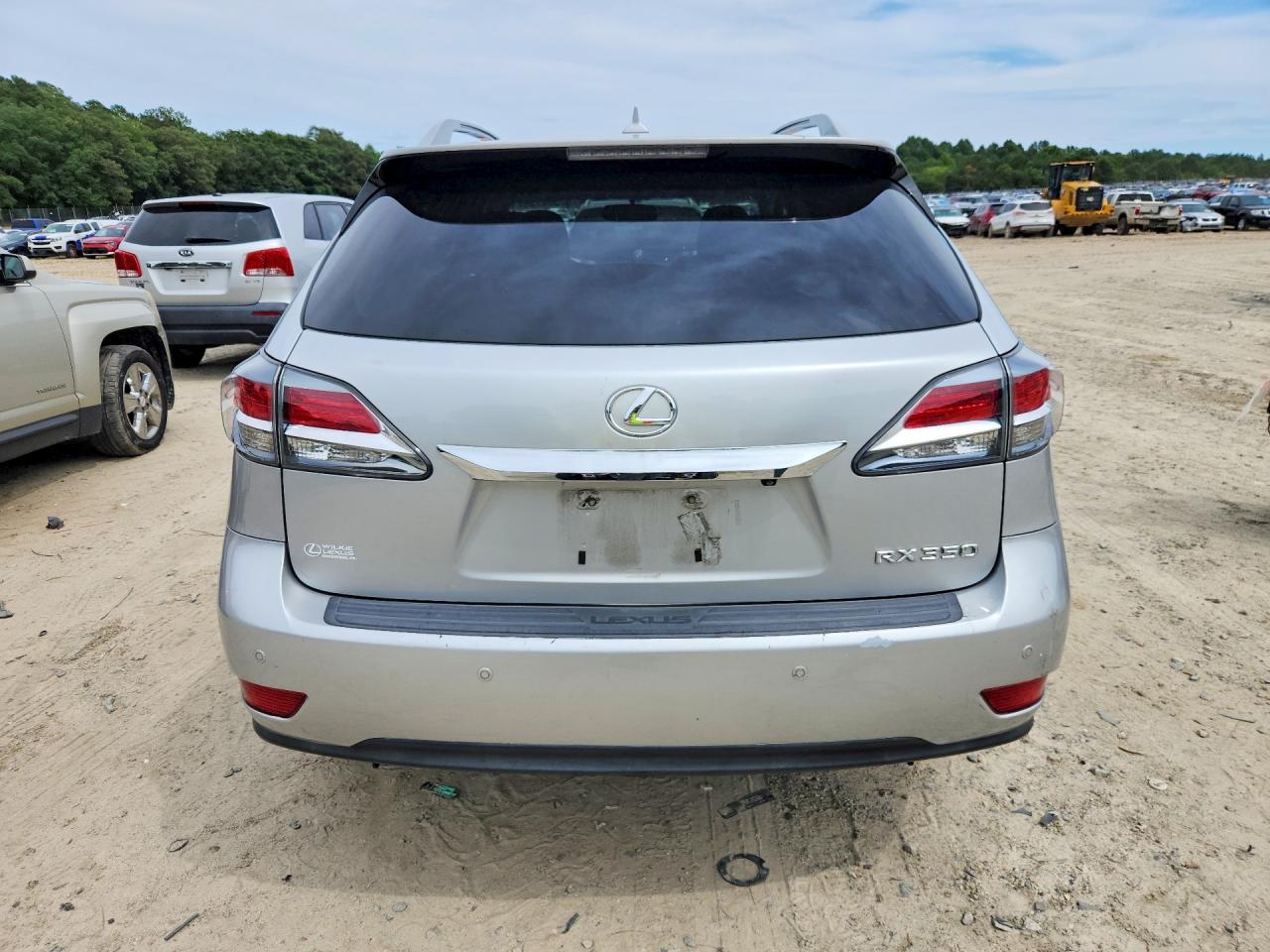 2013 Lexus Rx 350 Base Silver vin: 2T2BK1BA9DC182982