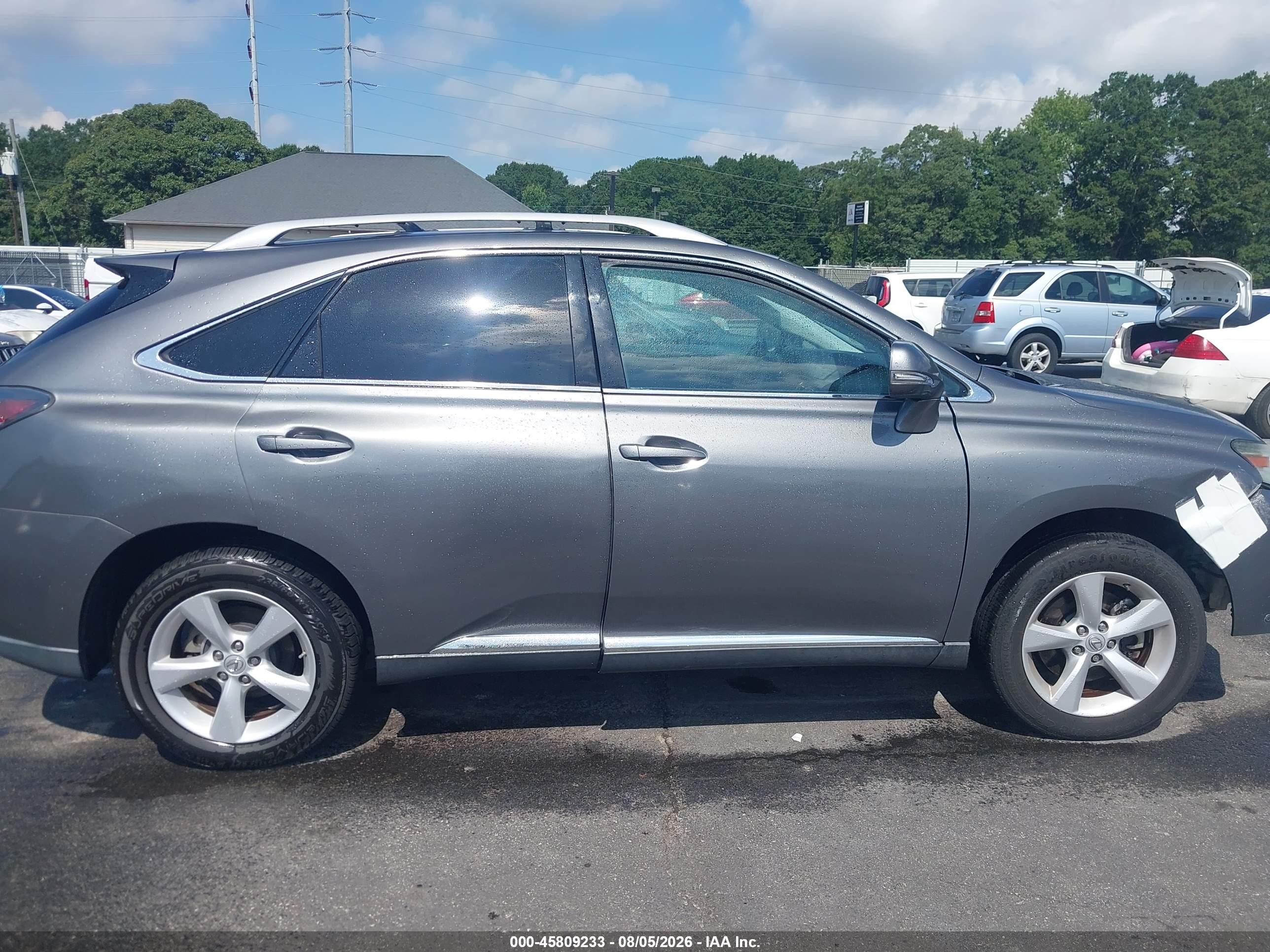 2013 Lexus Rx 350   Gray vin: 2T2BK1BA9DC193187