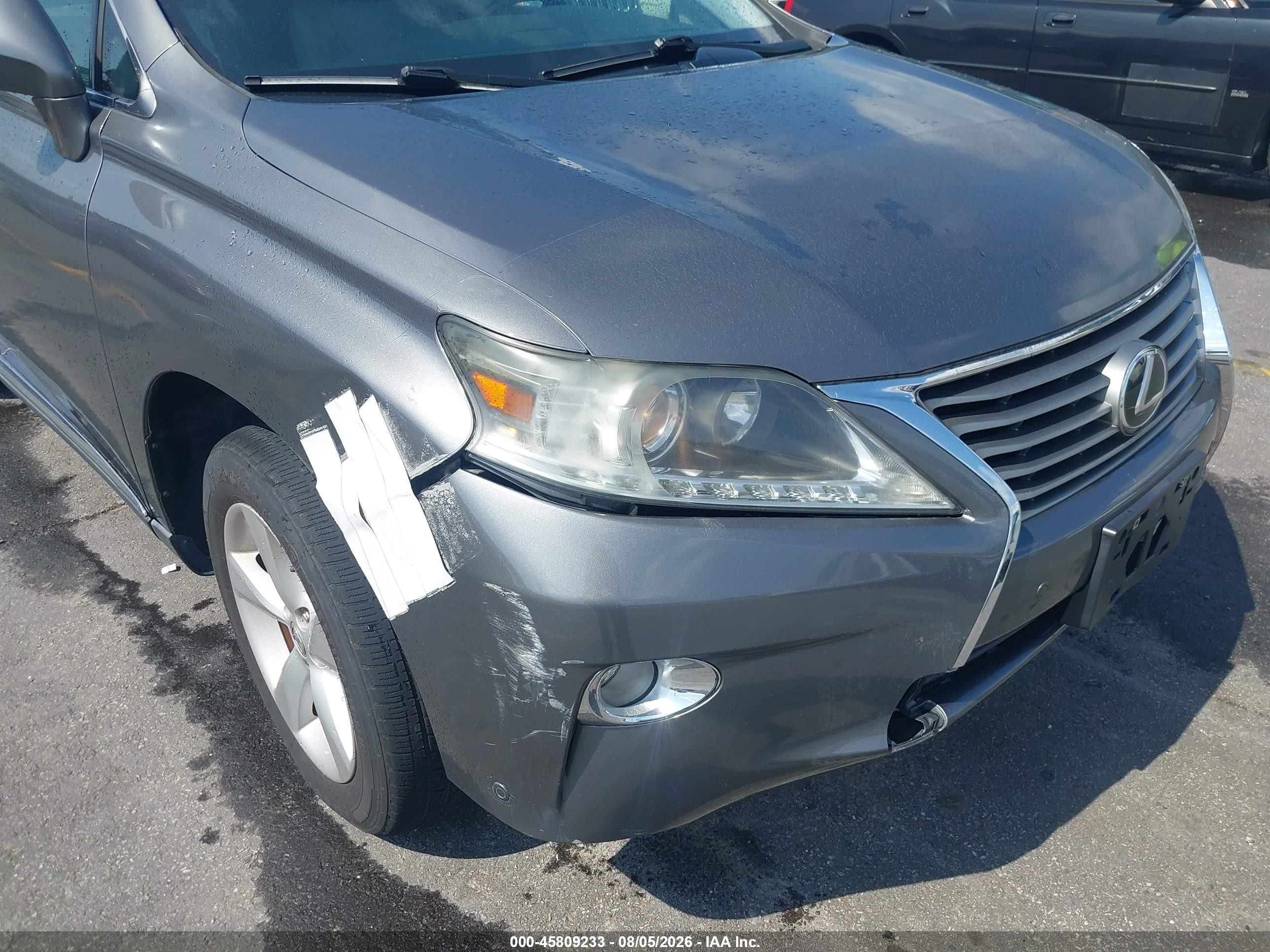 2013 Lexus Rx 350   Gray vin: 2T2BK1BA9DC193187