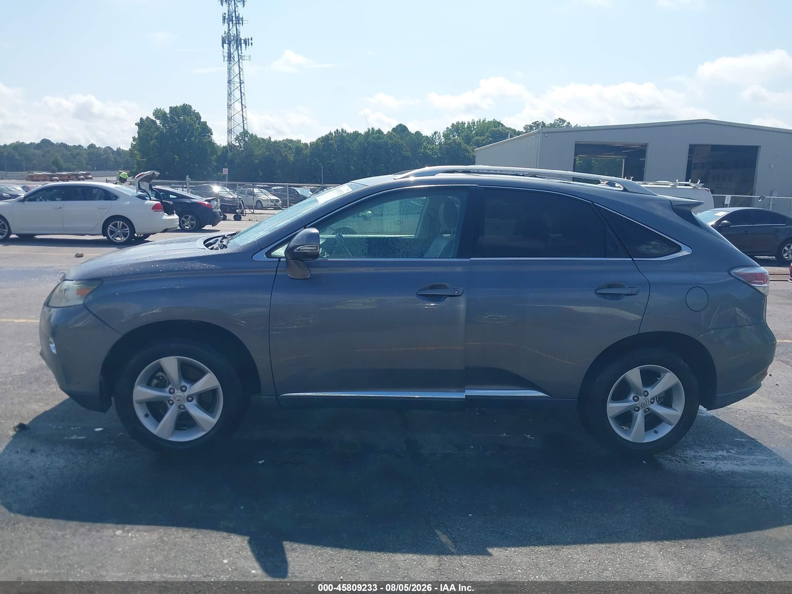 2013 Lexus Rx 350   Gray vin: 2T2BK1BA9DC193187