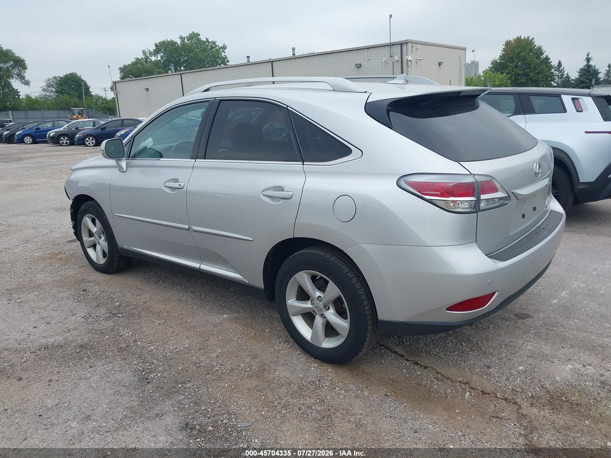 2013 Lexus Rx 350   Silver vin: 2T2BK1BA9DC196607