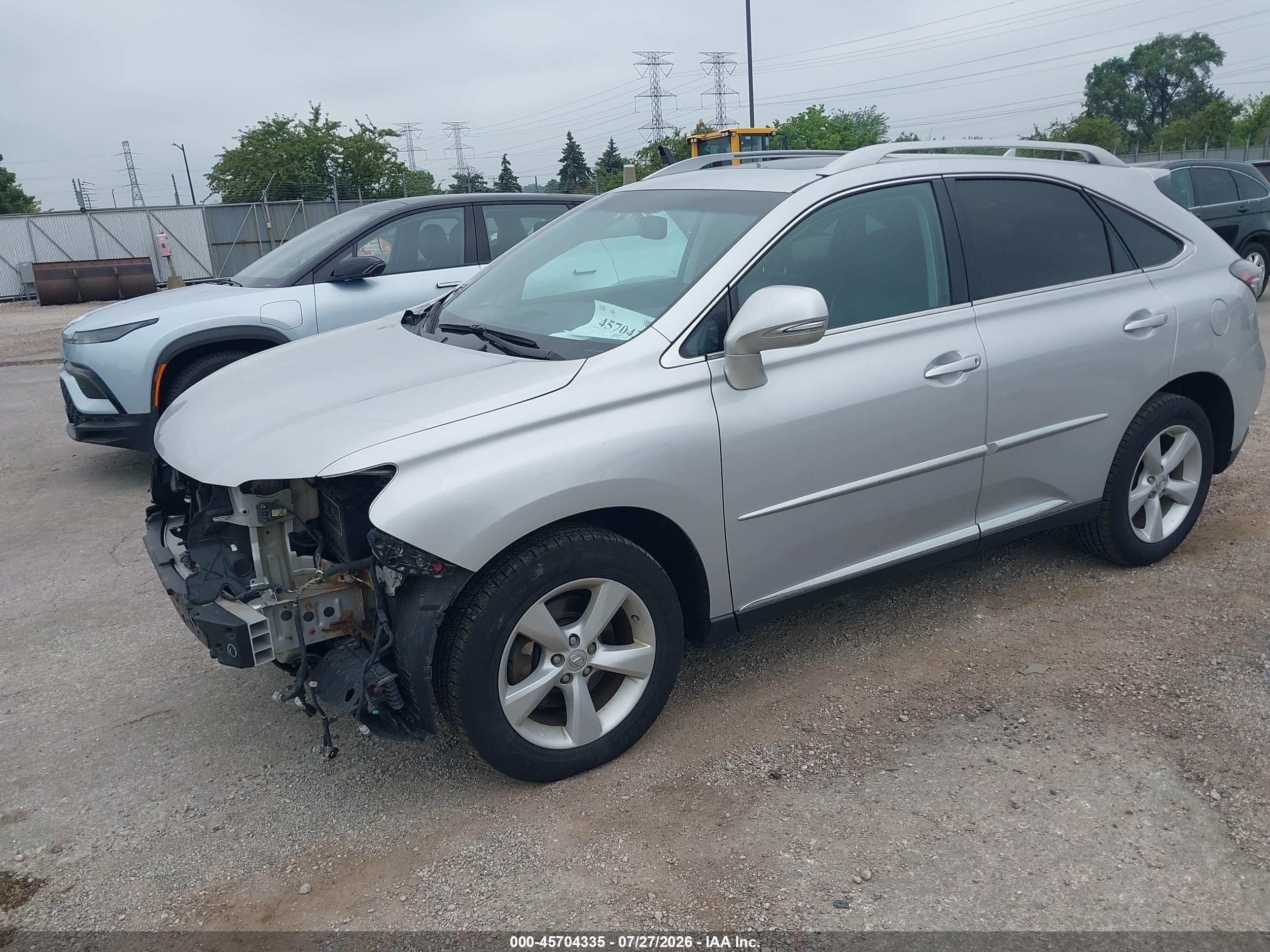 2013 Lexus Rx 350   Silver vin: 2T2BK1BA9DC196607
