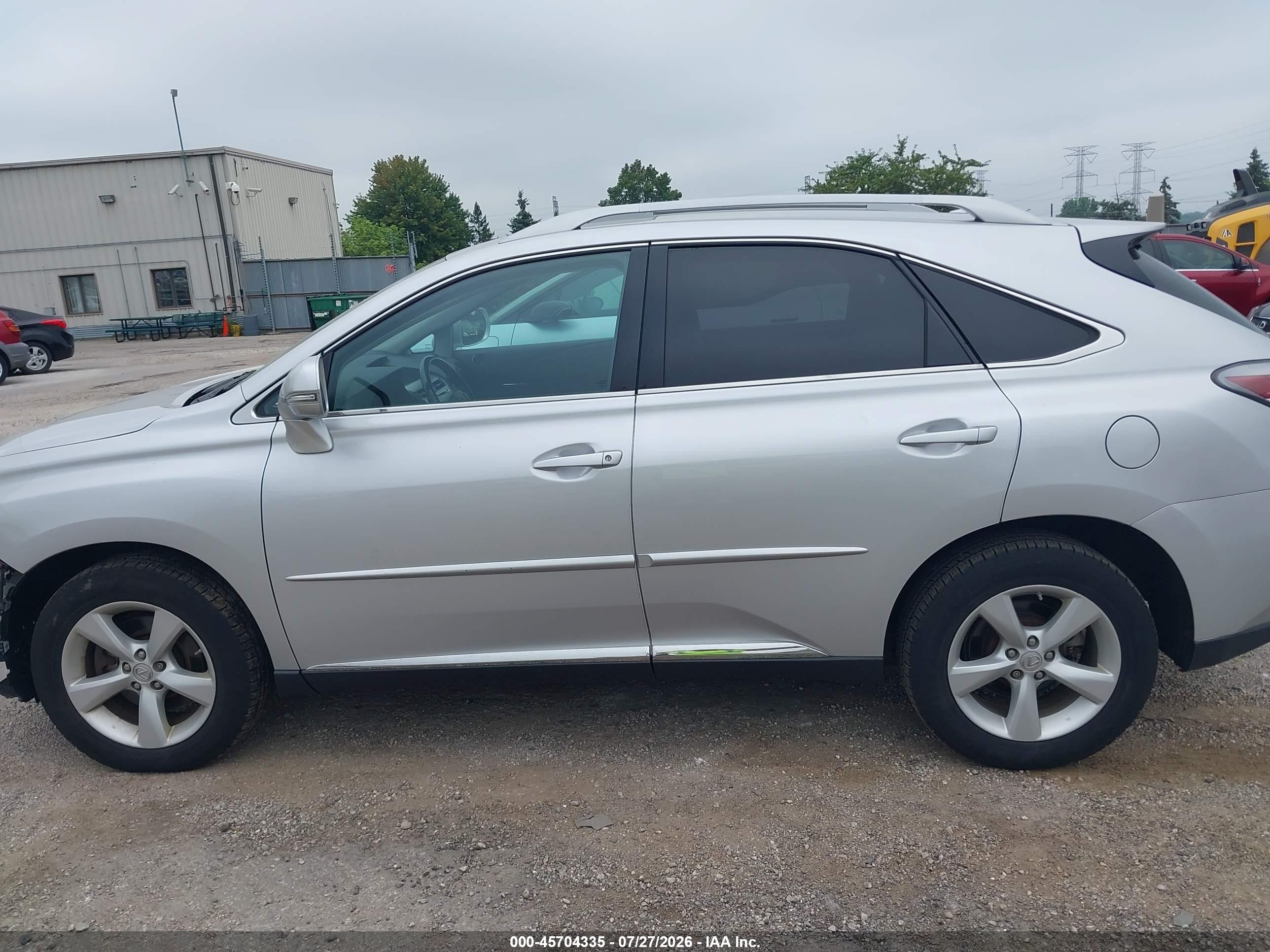 2013 Lexus Rx 350   Silver vin: 2T2BK1BA9DC196607