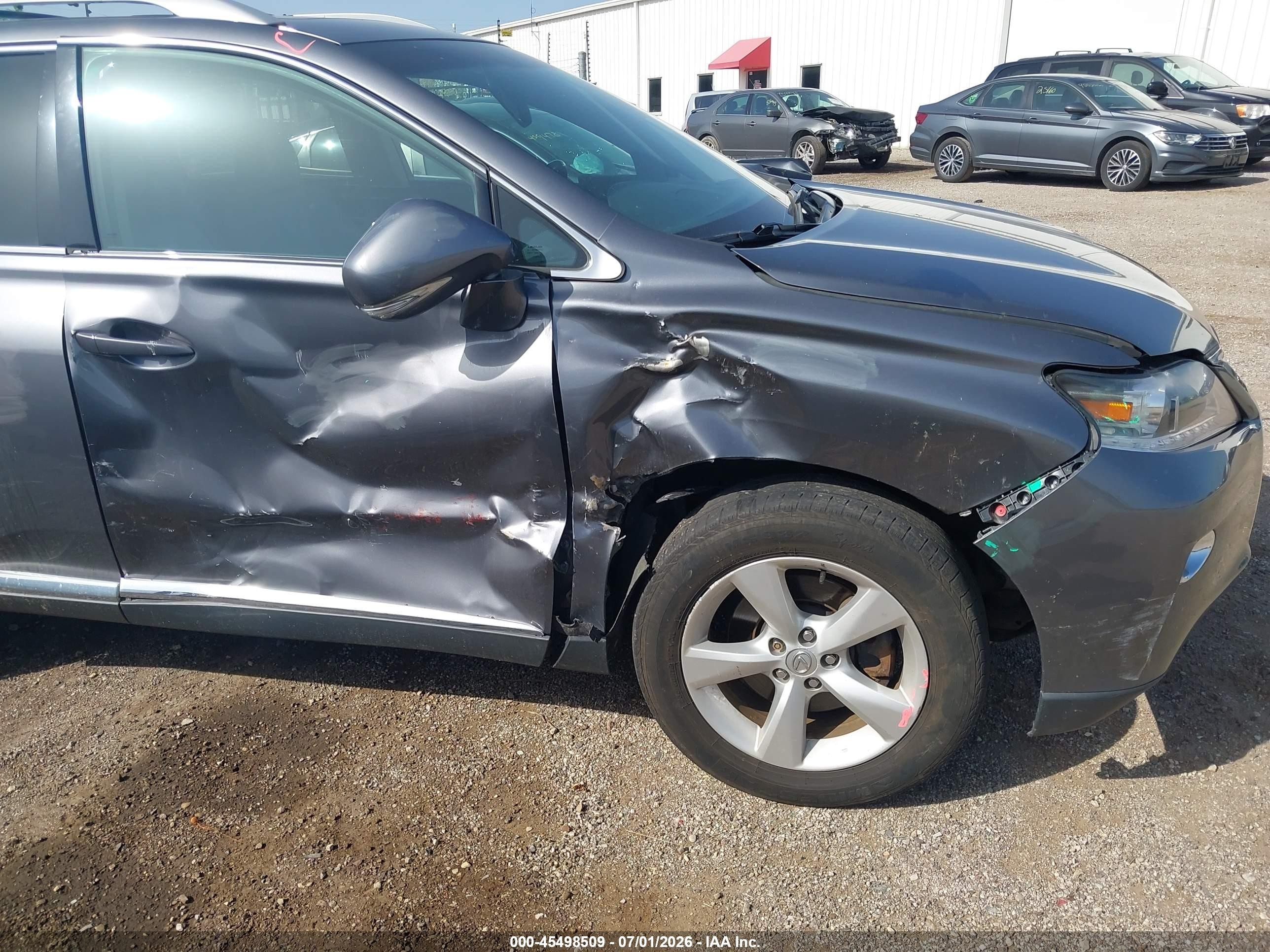 2013 Lexus Rx 350   Gray vin: 2T2BK1BA9DC198244