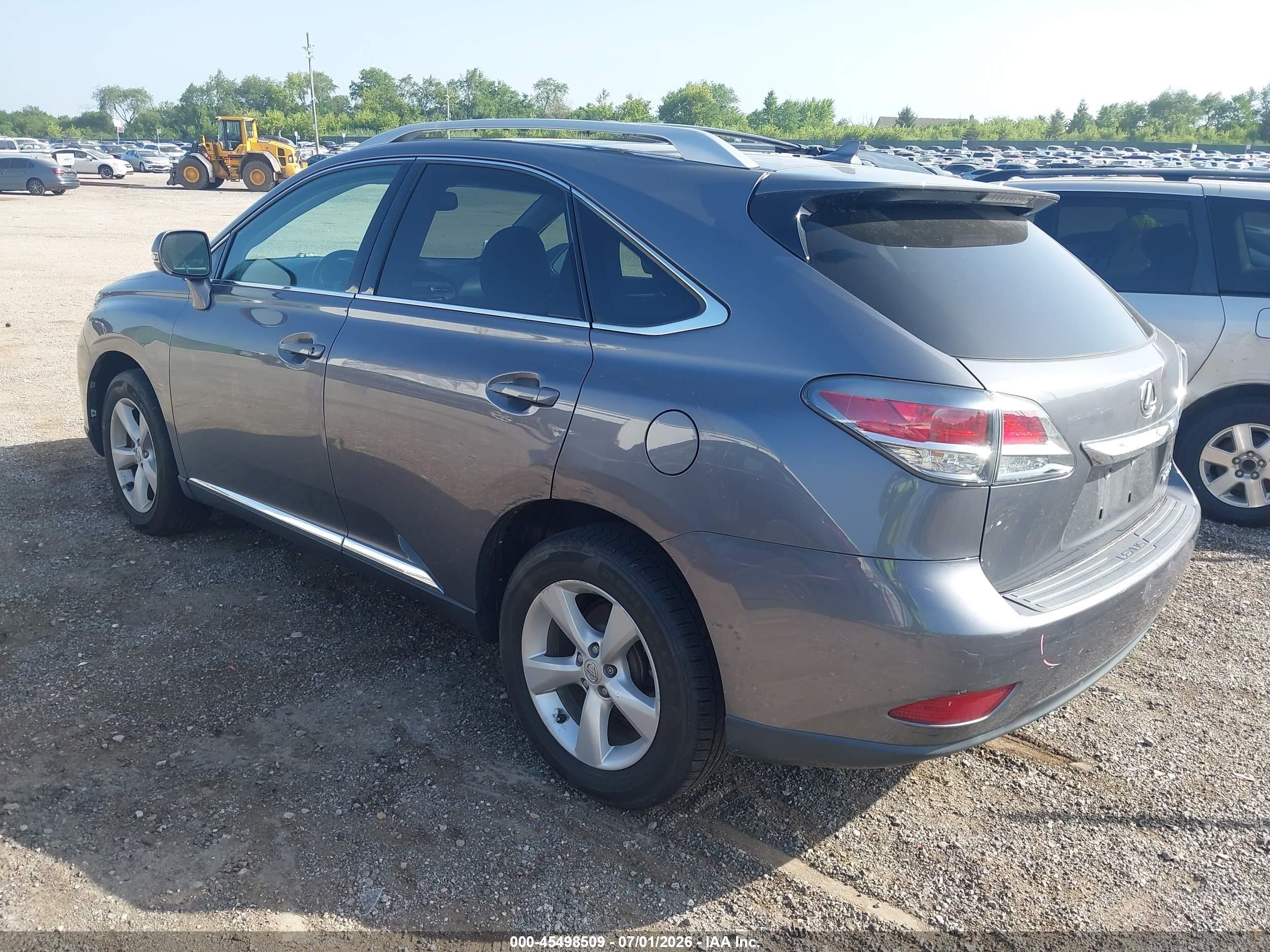 2013 Lexus Rx 350   Gray vin: 2T2BK1BA9DC198244