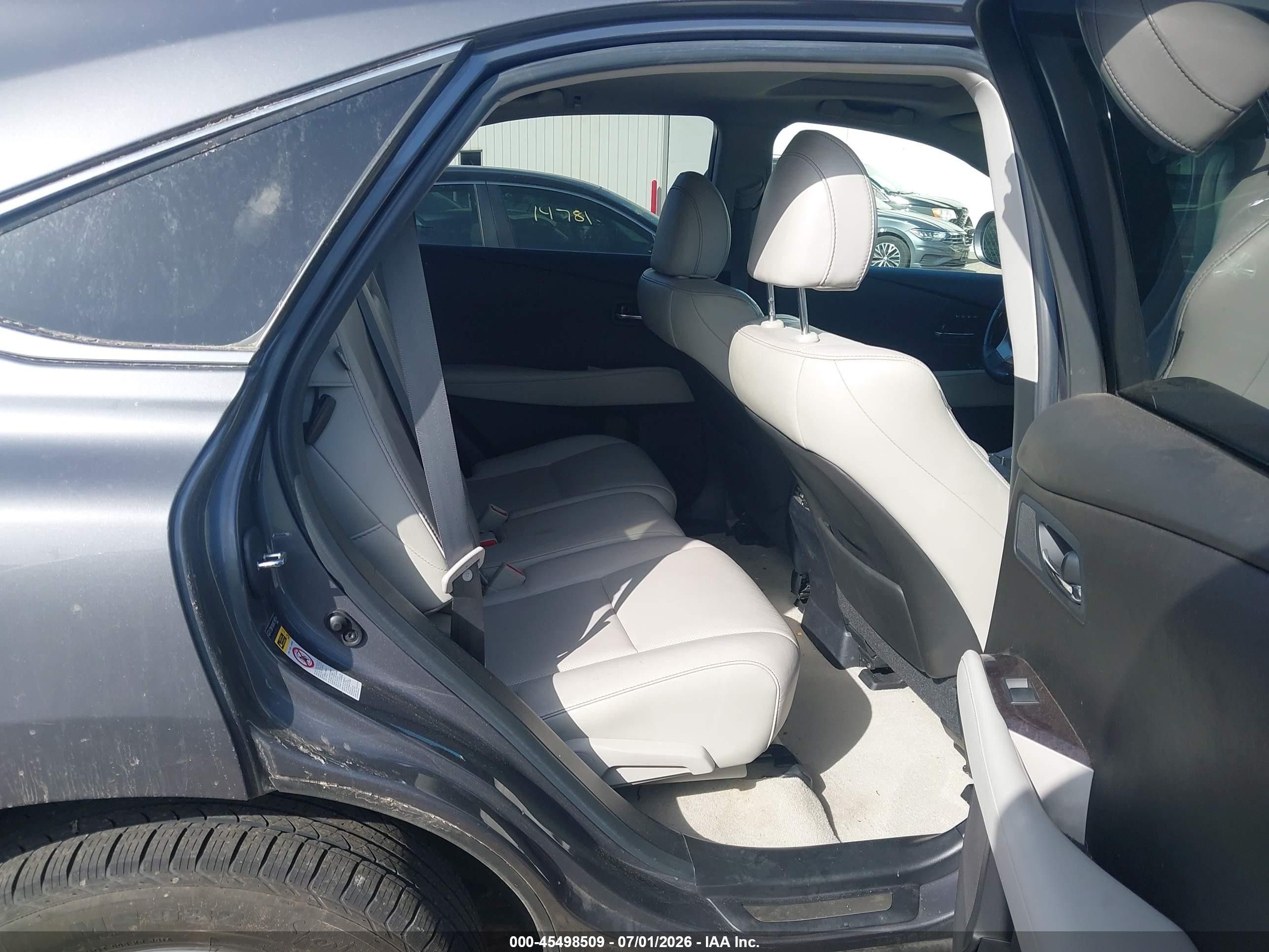 2013 Lexus Rx 350   Gray vin: 2T2BK1BA9DC198244