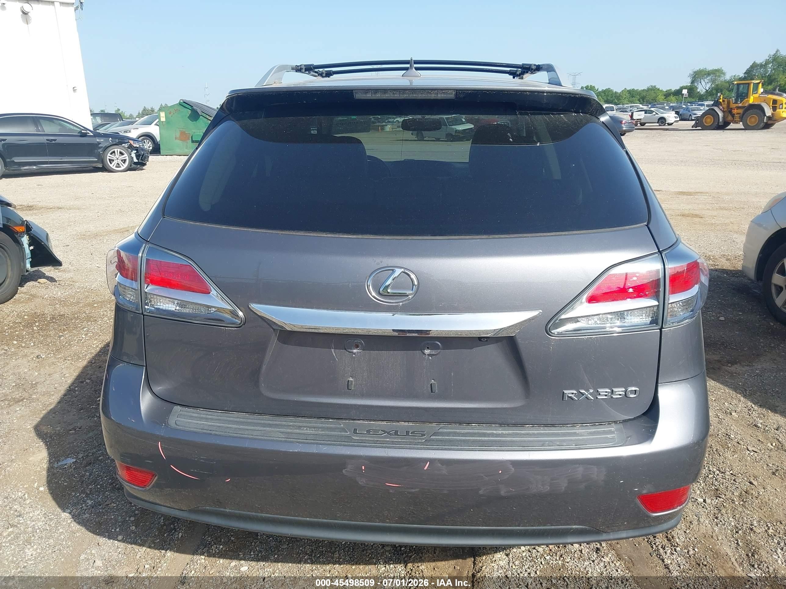 2013 Lexus Rx 350   Gray vin: 2T2BK1BA9DC198244