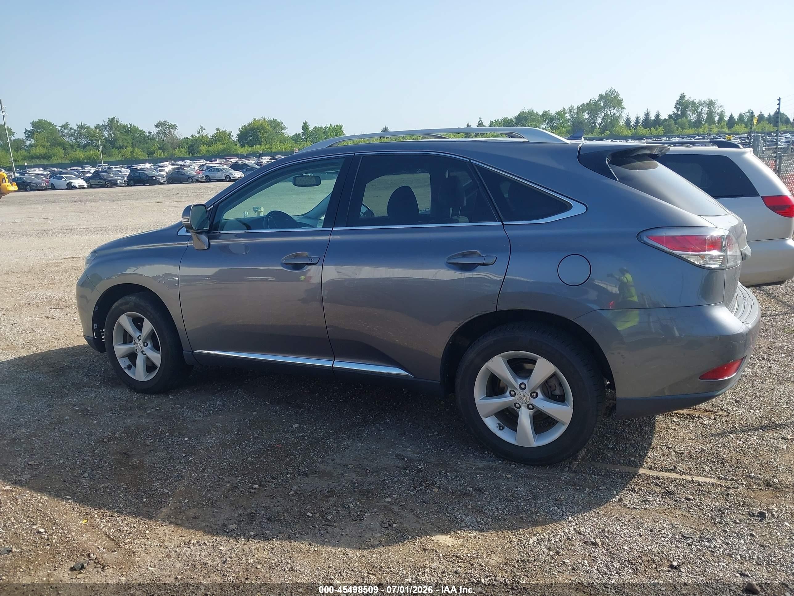 2013 Lexus Rx 350   Gray vin: 2T2BK1BA9DC198244