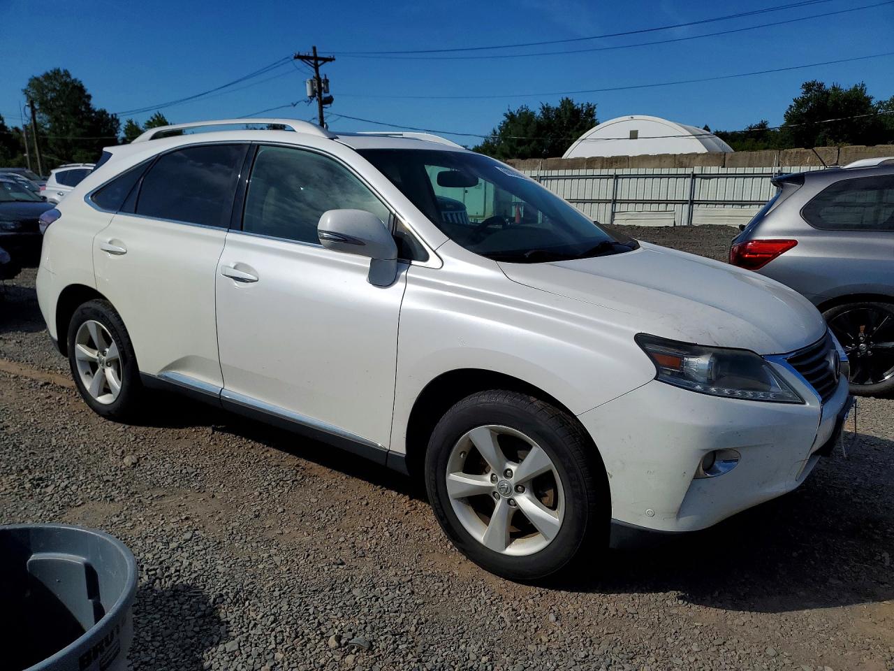 2013 Lexus Rx 350 Base White vin: 2T2BK1BA9DC216256