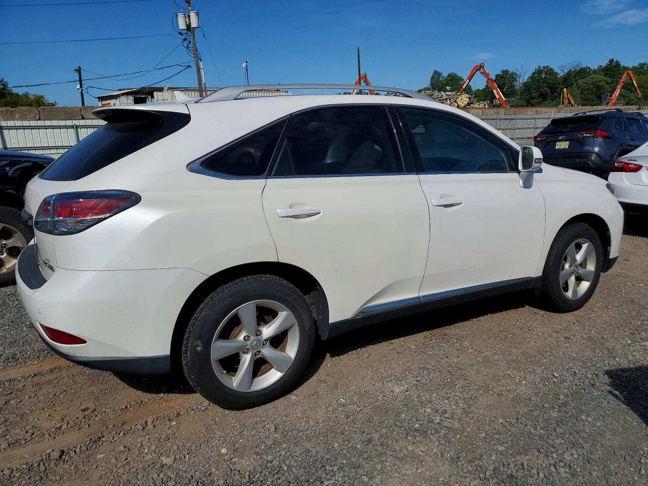 2013 Lexus Rx 350 Base White vin: 2T2BK1BA9DC216256