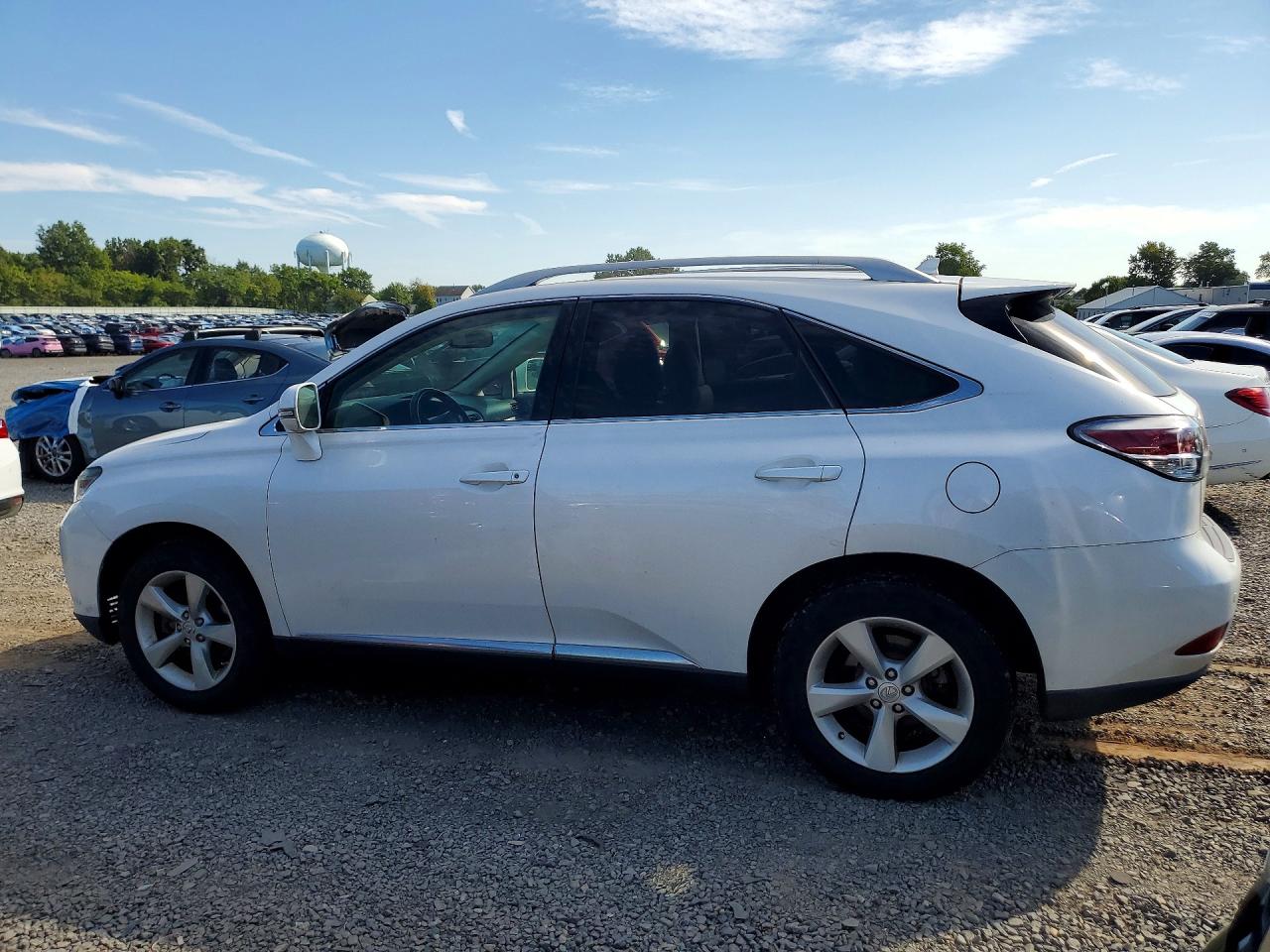 2013 Lexus Rx 350 Base White vin: 2T2BK1BA9DC216256