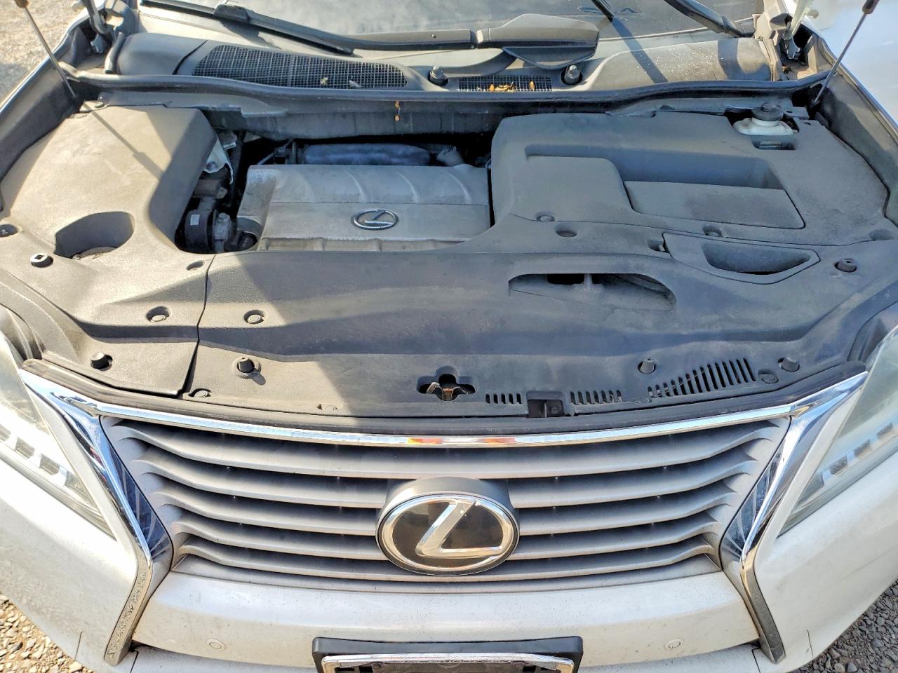 2013 Lexus Rx 350 Base White vin: 2T2BK1BA9DC216256