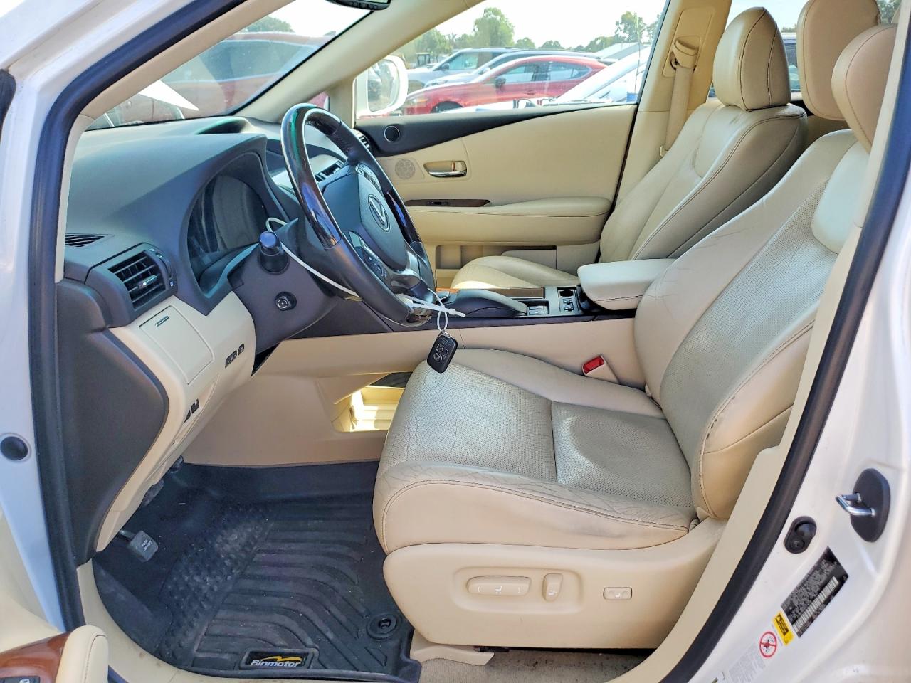 2013 Lexus Rx 350 Base White vin: 2T2BK1BA9DC216256