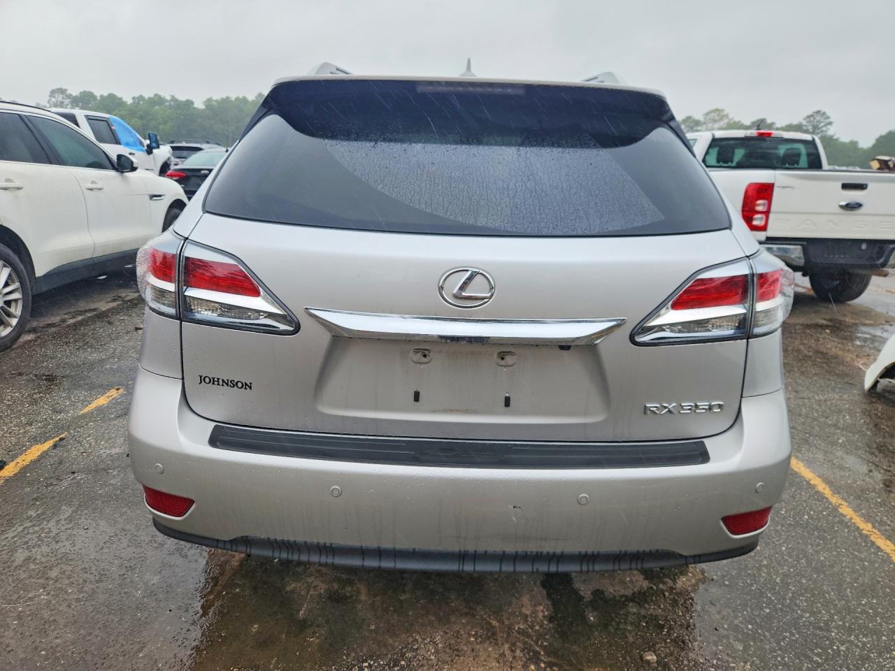 2013 Lexus Rx 350 Base Silver vin: 2T2BK1BA9DC222770