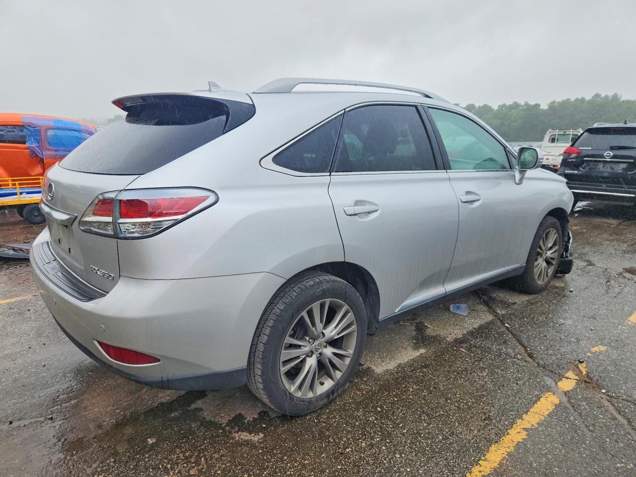 2013 Lexus Rx 350 Base Silver vin: 2T2BK1BA9DC222770