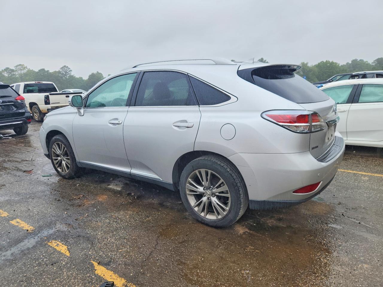 2013 Lexus Rx 350 Base Silver vin: 2T2BK1BA9DC222770