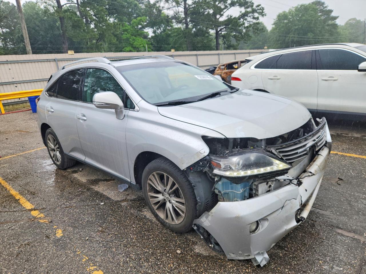 2013 Lexus Rx 350 Base Silver vin: 2T2BK1BA9DC222770