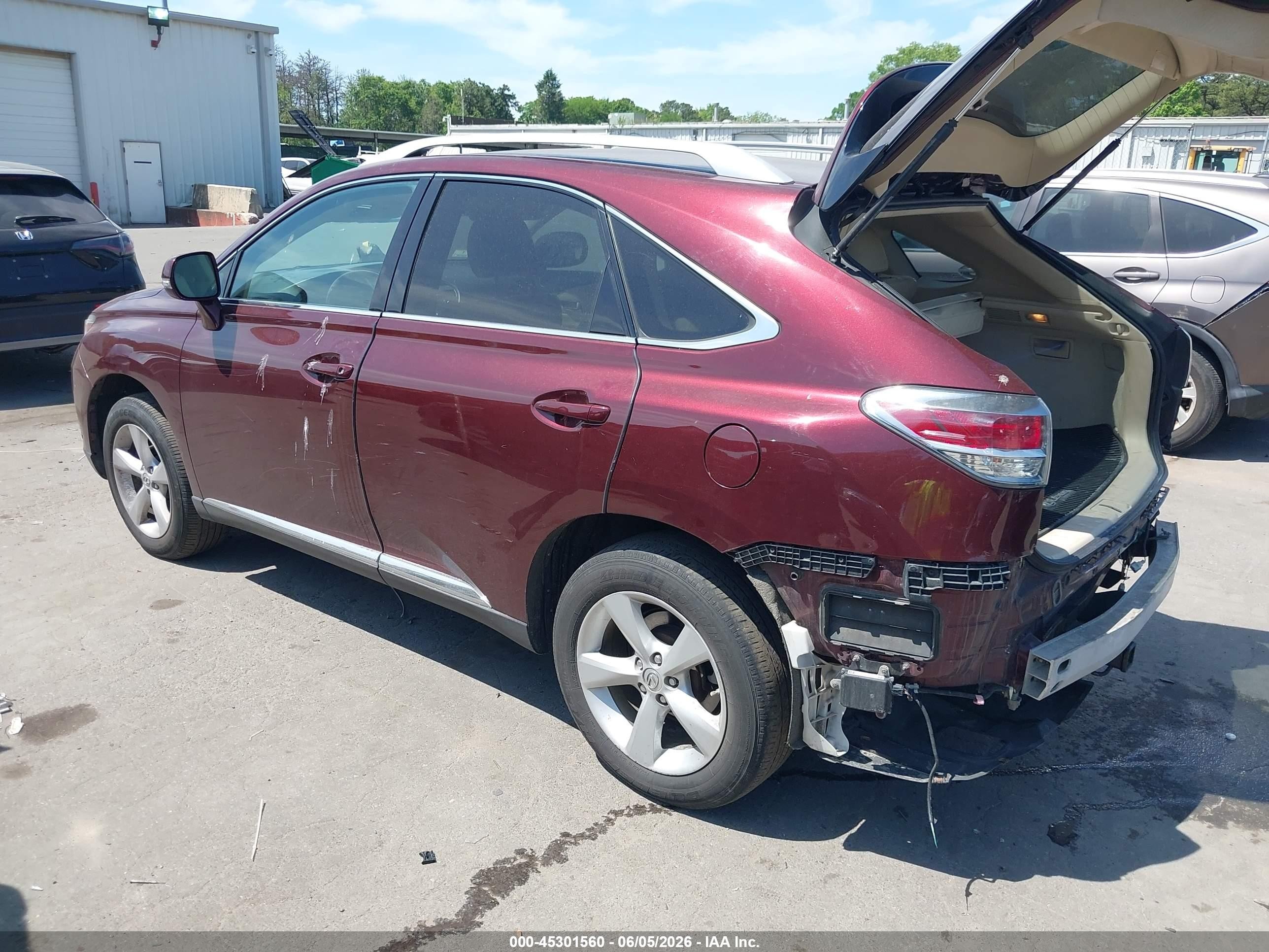 2013 Lexus Rx 350   Red vin: 2T2BK1BA9DC225006